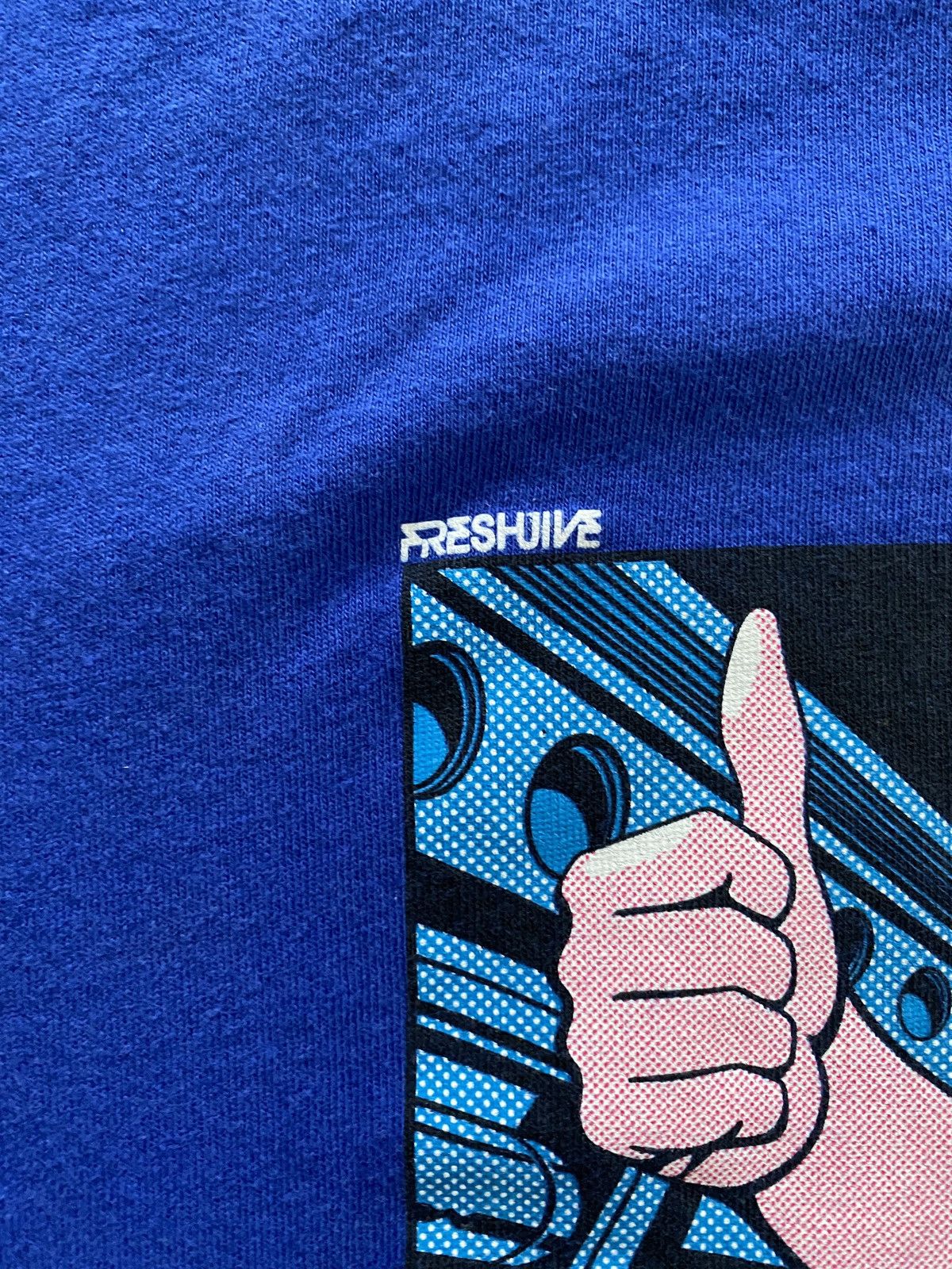 Freshjive Vintage Freshjive X Screw Magazine Cyberpunk Space Pinup Tee Size US L / EU 52-54 / 3 - 3 Thumbnail