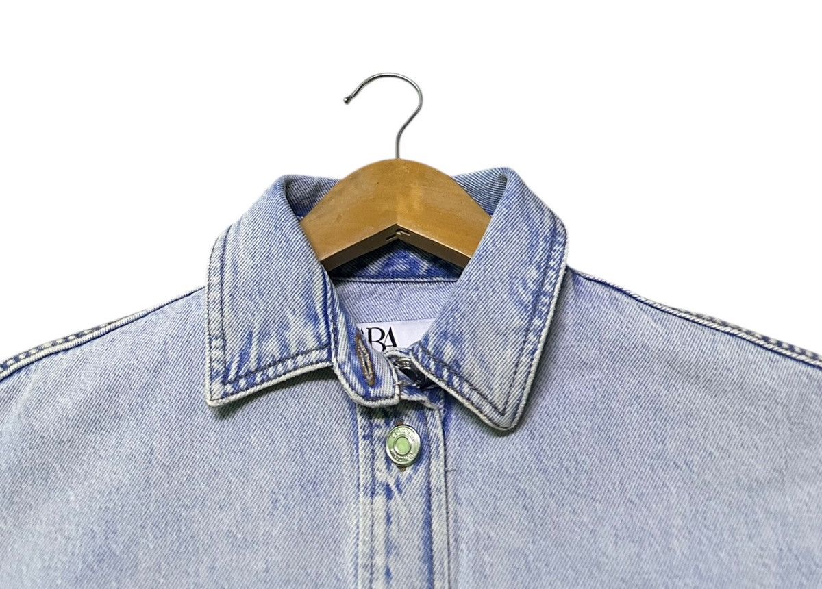 Zara Zara oversized denim jacket Size S / US 4 / IT 40 - 3 Thumbnail