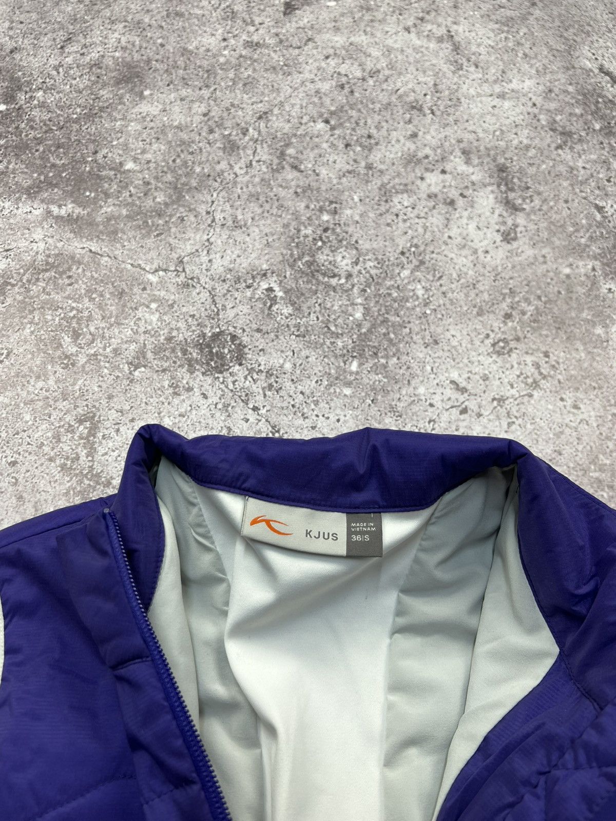 KJUS Kjus Womens Purple White Radiation Zip Gilet Vest Outdoor Size S / US 4 / IT 40 - 7 Thumbnail