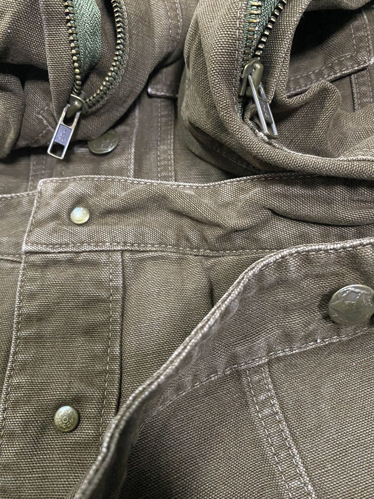 Le Grande Bleu (L.G.B.) LGB BROWN DENIM JACKET Size S / US 4 / IT 40 - 5 Thumbnail