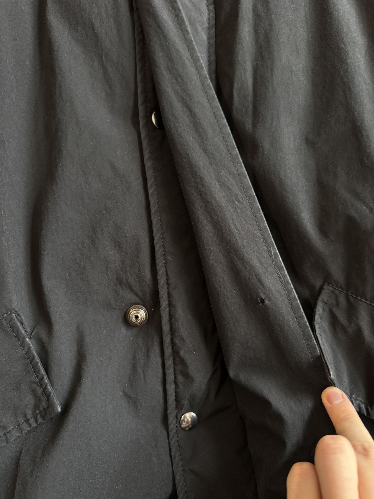 Acne Studios Acne Studios Ozzy Padded Fishtail Parka Jacket 46 Black Size US M / EU 48-50 / 2 - 10 Thumbnail