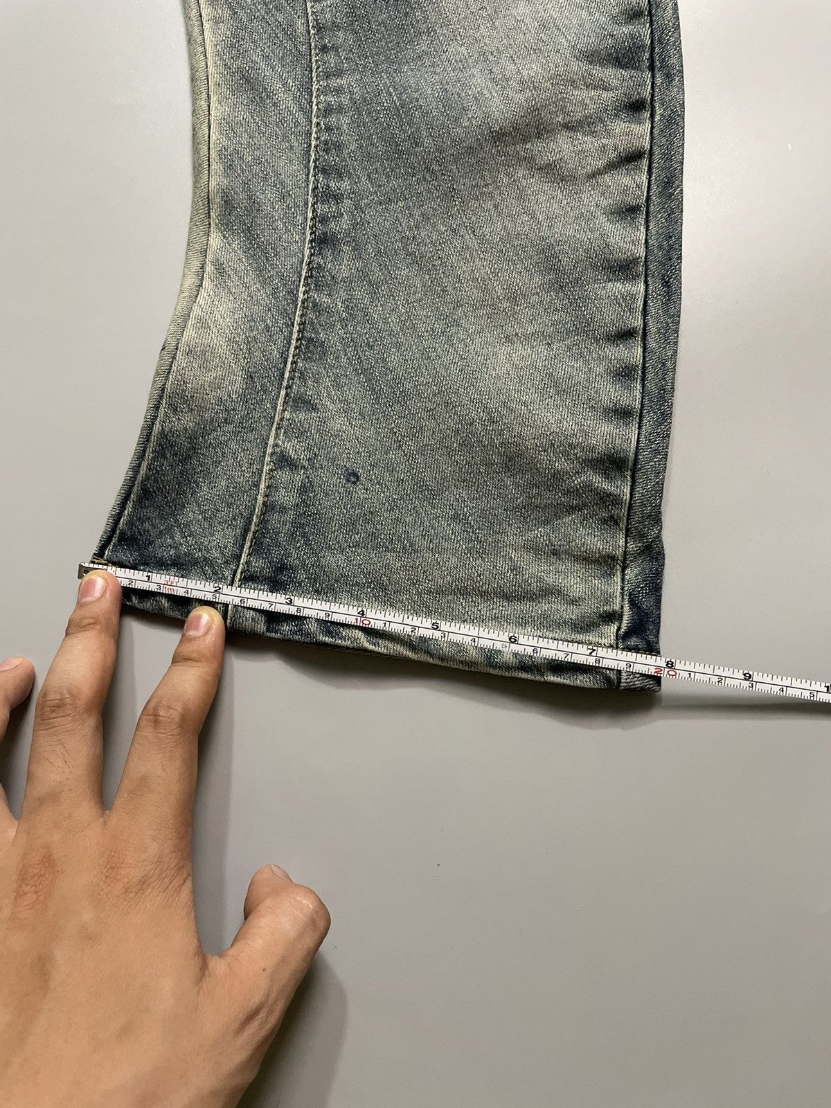 PPFM PPFM Padded Pocket Curved Leg Denim Size US 32 / EU 48 - 23 Thumbnail
