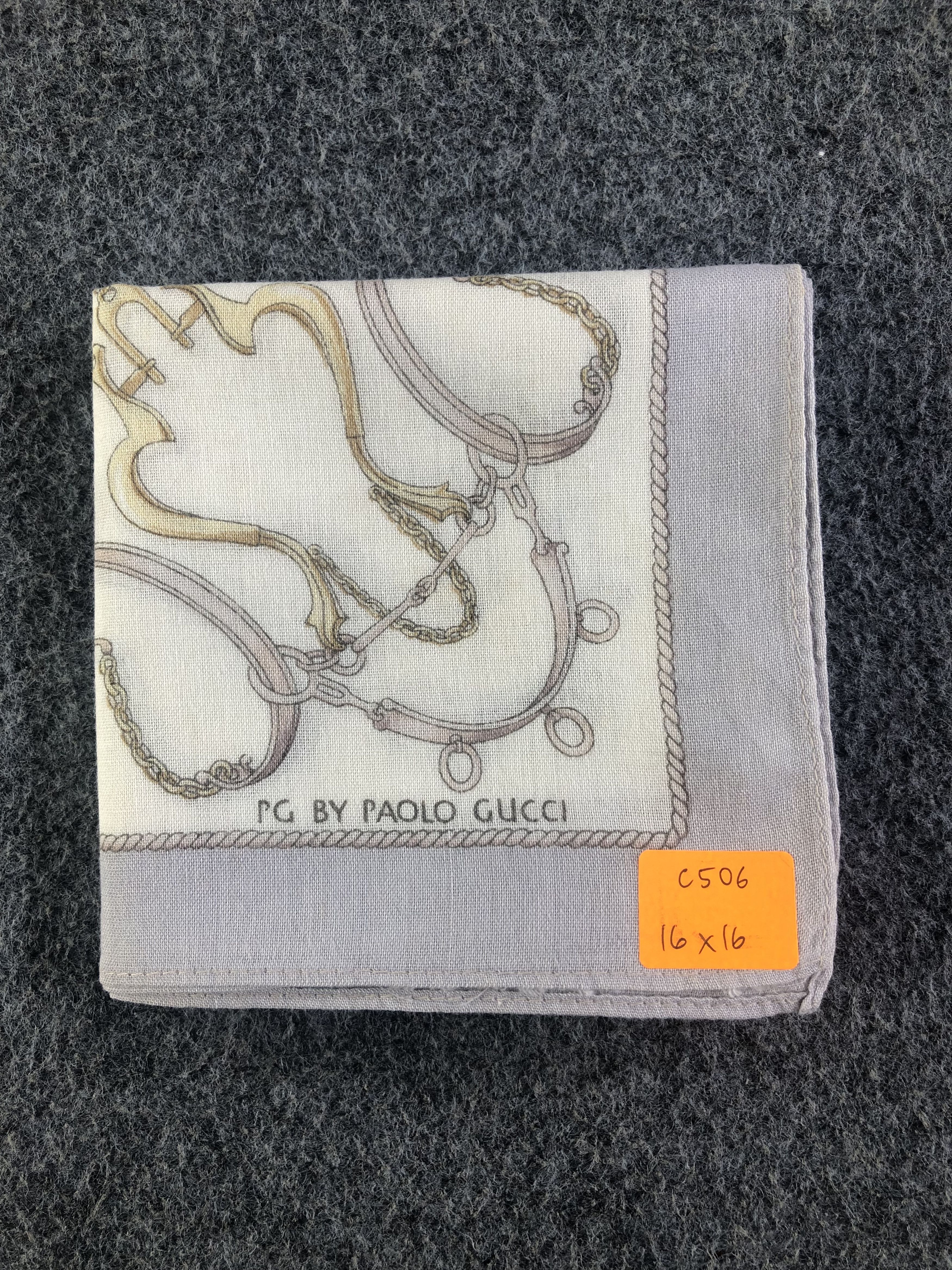Paolo Gucci Paolo Gucci Handkerchief / Bandana / Neckerchief C506 Size ONE SIZE - 8 Thumbnail