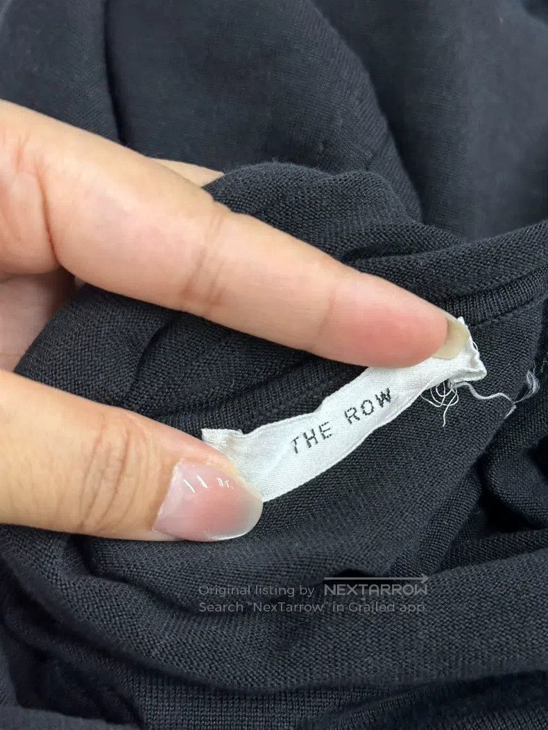 The Row The Row Black Turtleneck Long Sleeve Top Size S / US 4 / IT 40 - 4 Thumbnail