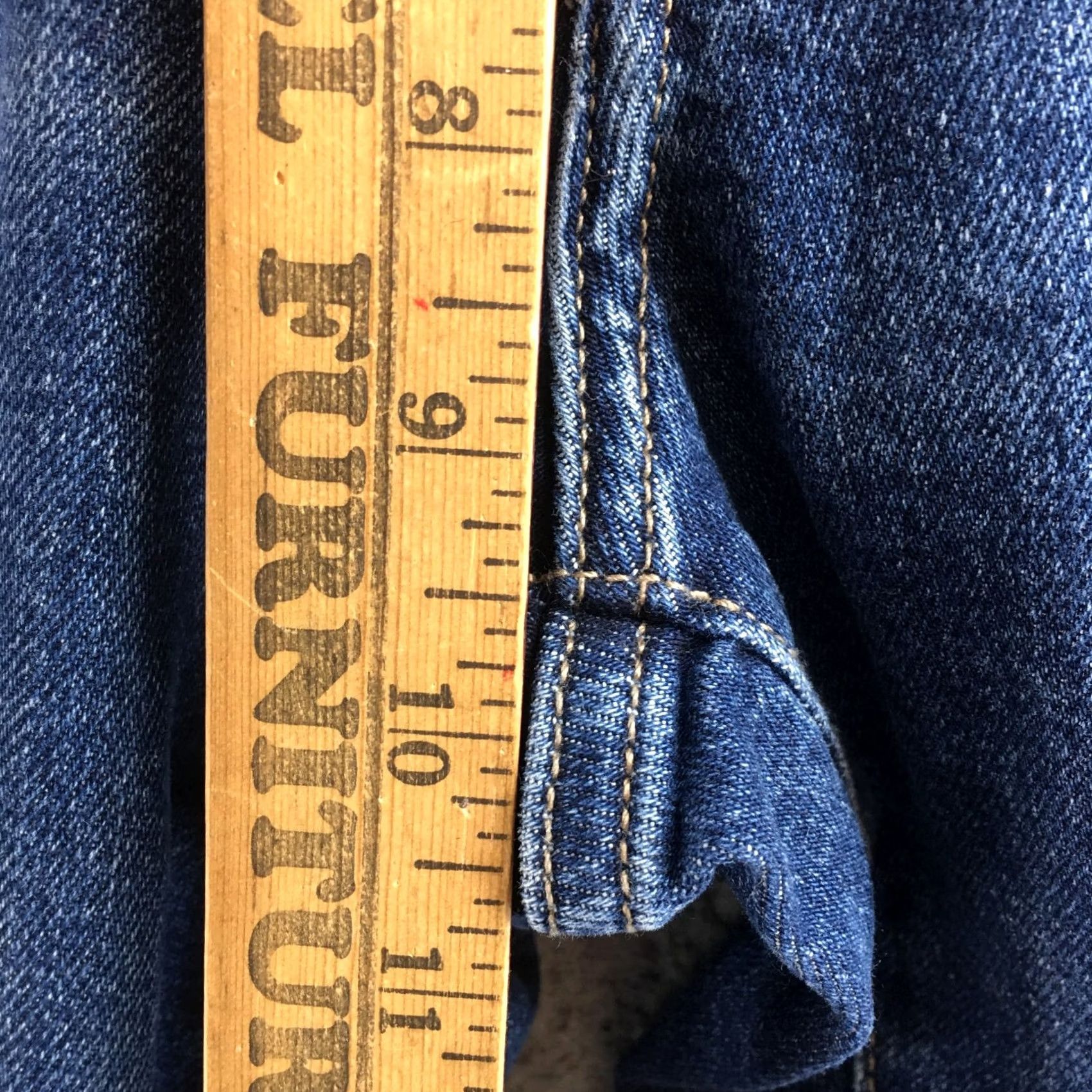 Banana Republic Banana Republic Jeans Womens 26 Petite Blue Denim Mid Rise Zip Fly Straight Jeans 5-Pocket Womens Size 26" / US 2 / IT 38 - 6 Thumbnail