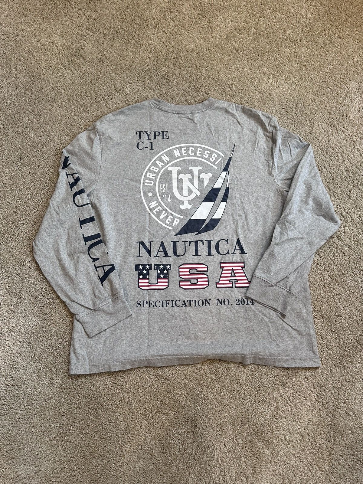 Nautica Urban Necessities Long Sleeve Size US XL / EU 56 / 4 - 1 Thumbnail