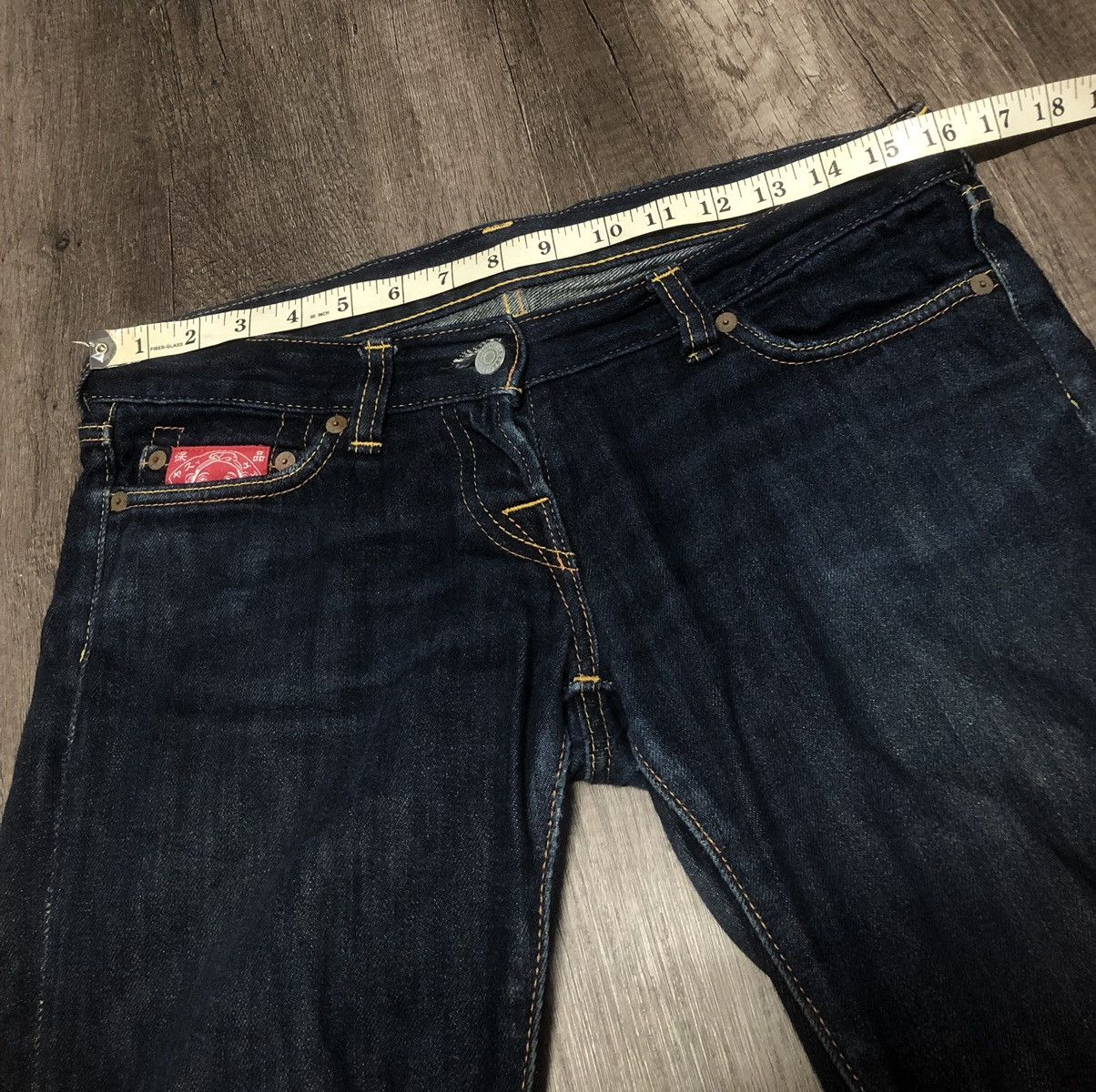 Evisu × Japanese Brand Evisu Donna Jeans Size 32" / US 10 / IT 46 - 17 Thumbnail