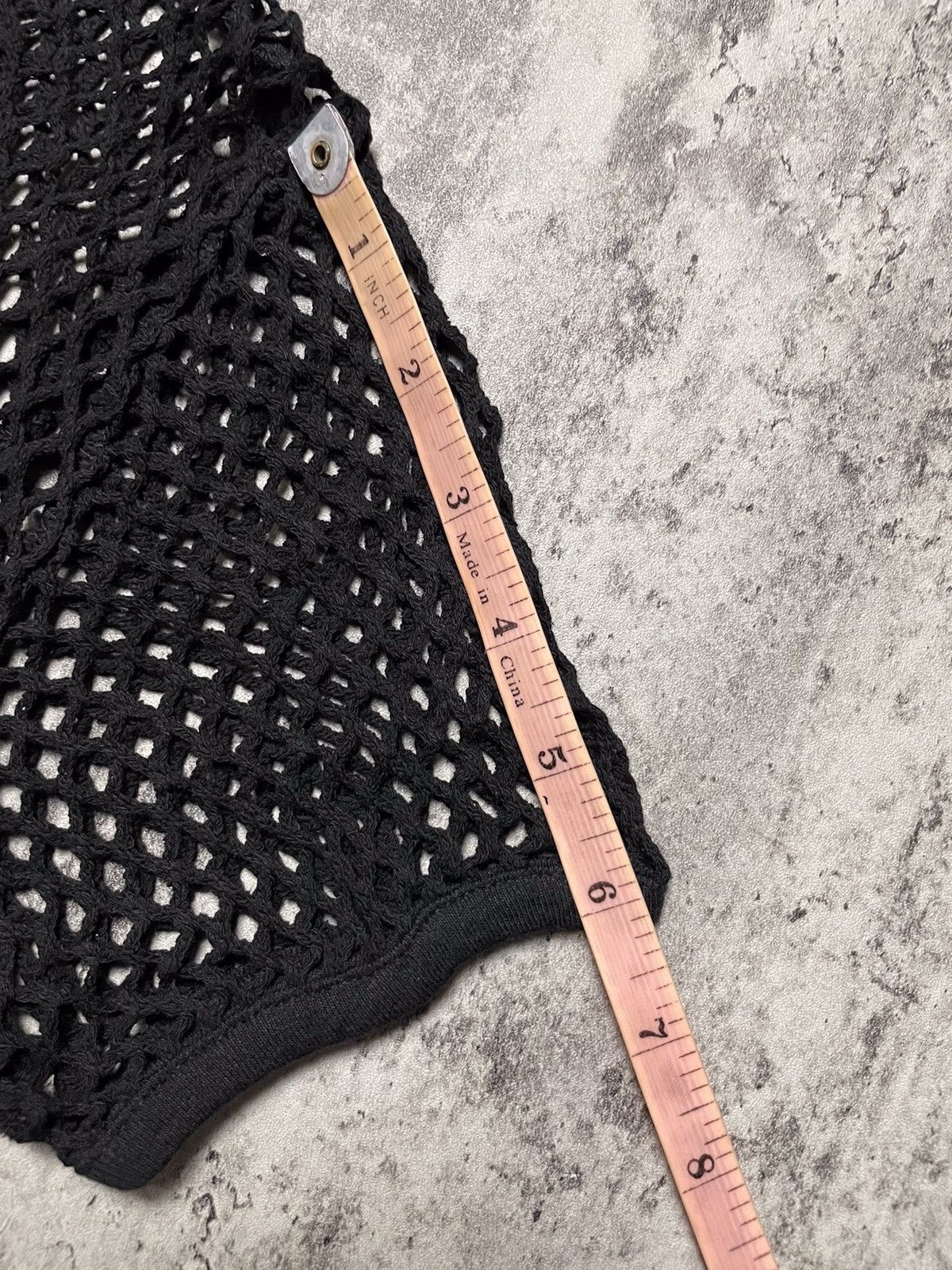 If Six Was Nine × Japanese Brand Y2K Edge Rupert Black Mesh / Fish net LGB Style Size US S / EU 44-46 / 1 - 15 Thumbnail