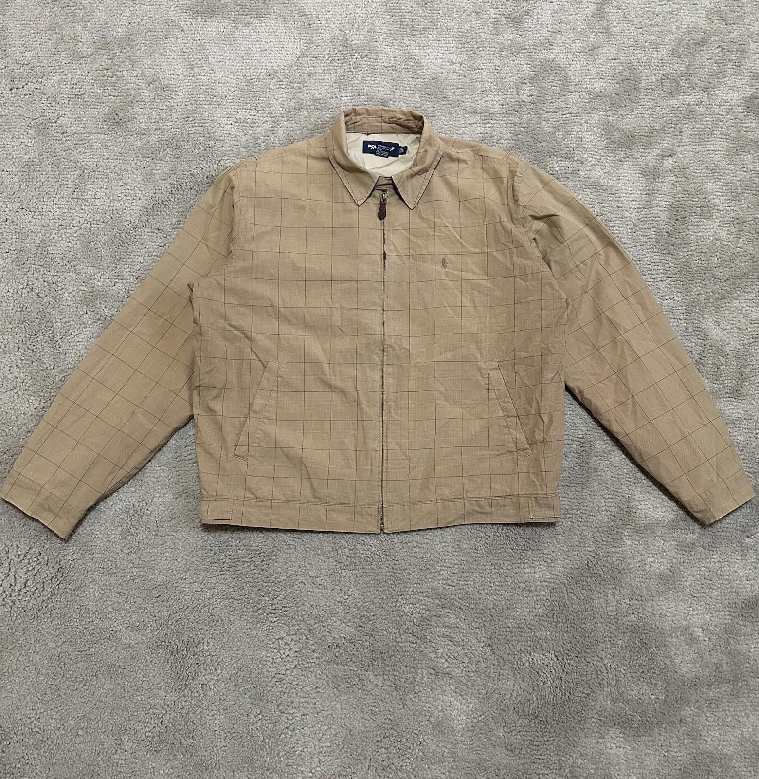 Polo Ralph Lauren Vintage Polo Ralph Lauren Gold Bomber Sz L Size US L / EU 52-54 / 3 - 1 Thumbnail