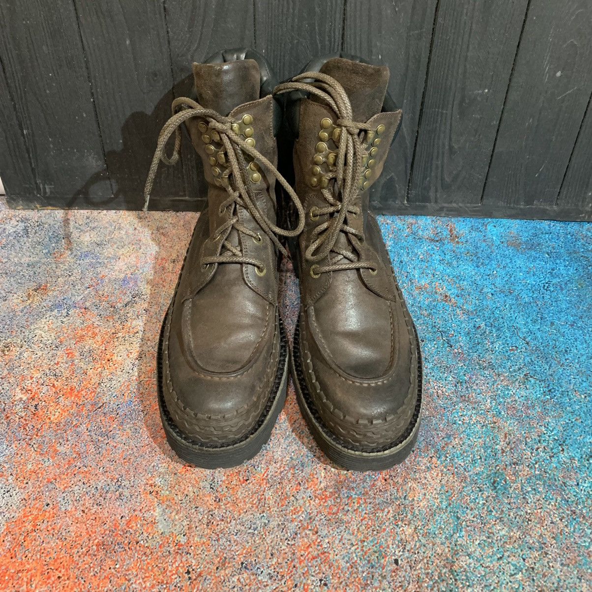 Dolce & Gabbana DOLCE & GABBANA Leather Men’s Boots Size 8.5 Size US 8.5 / EU 41-42 - 4 Thumbnail