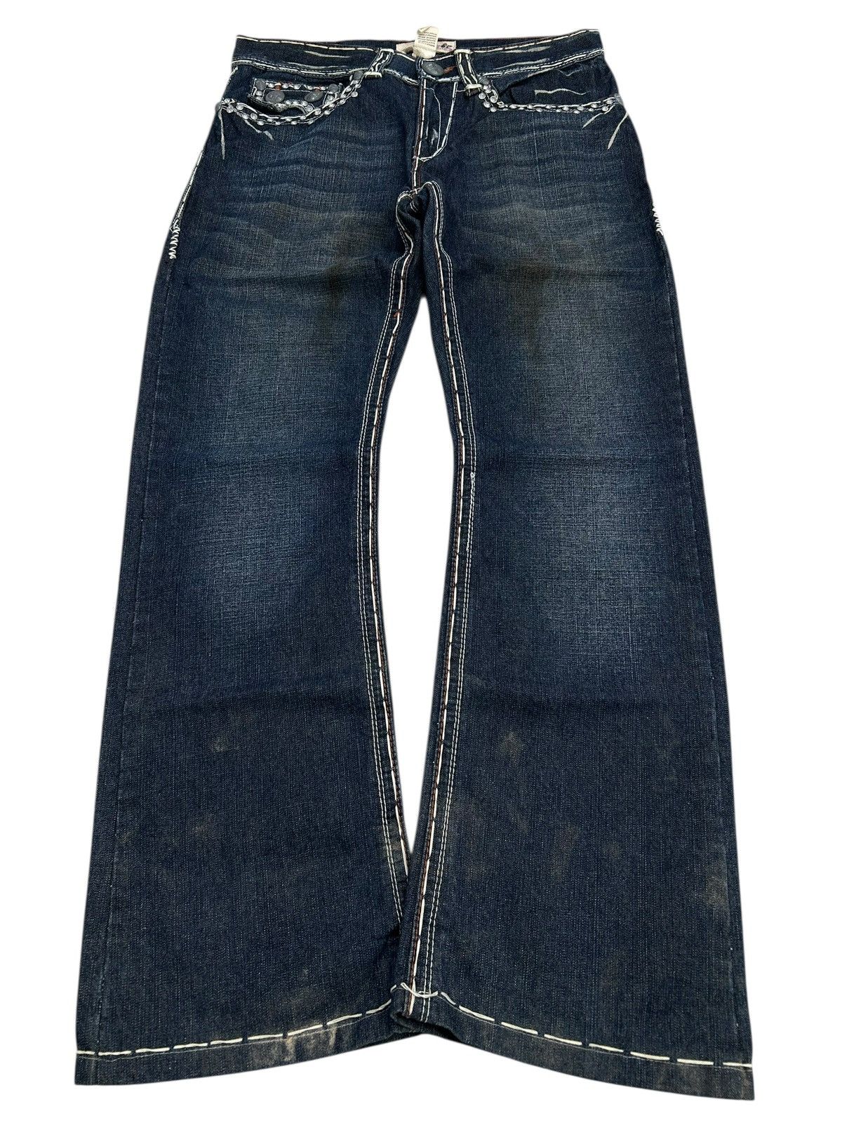 Beauty Beast Laguna Beach Japan Style Chrome Heart Yohji Yamamoto Underco Size US 32 / EU 48 - 1 Thumbnail
