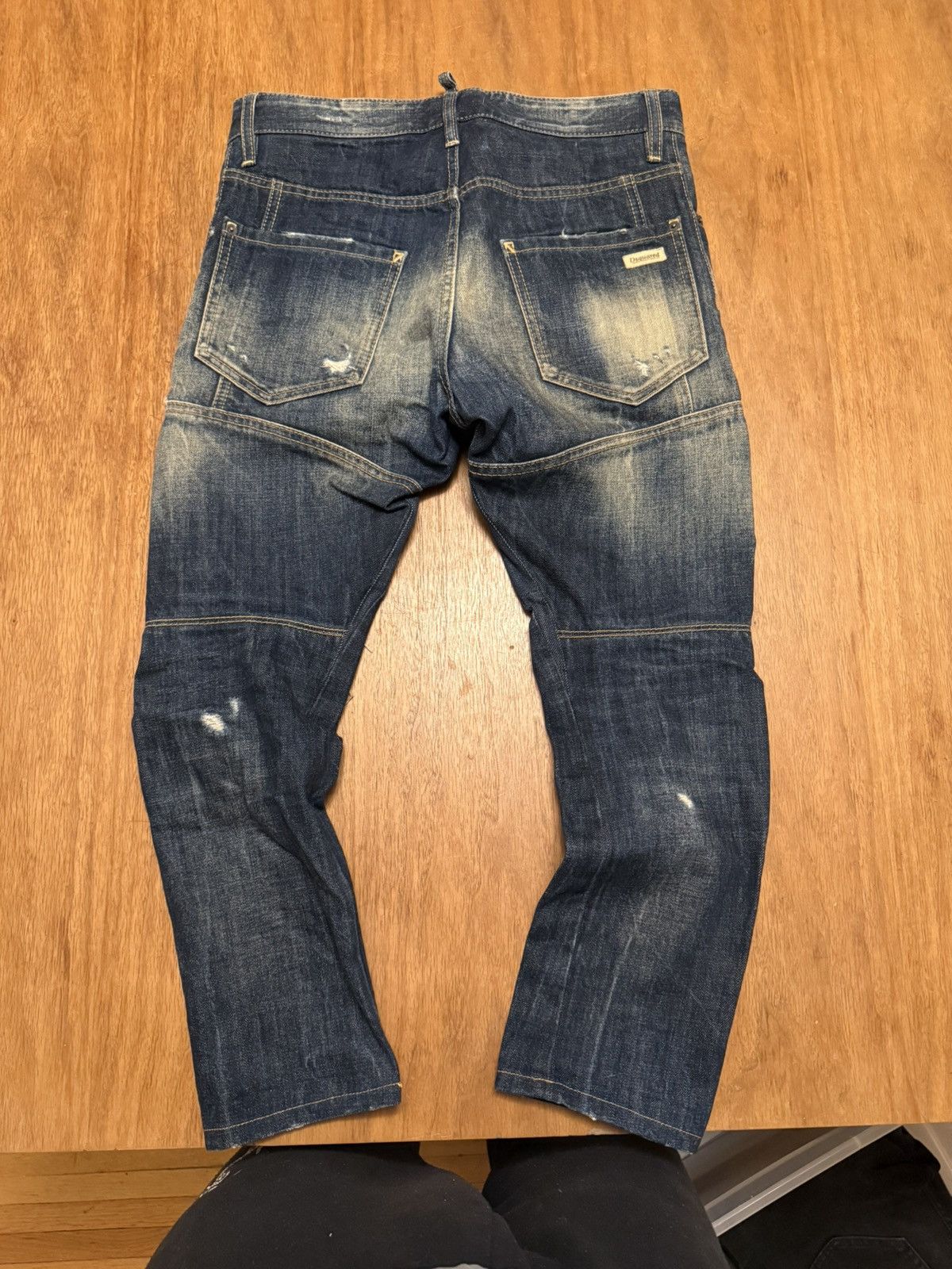 Dsquared2 Dsquared cropped denim, jean Japanese distressing Size US 31 - 7 Thumbnail