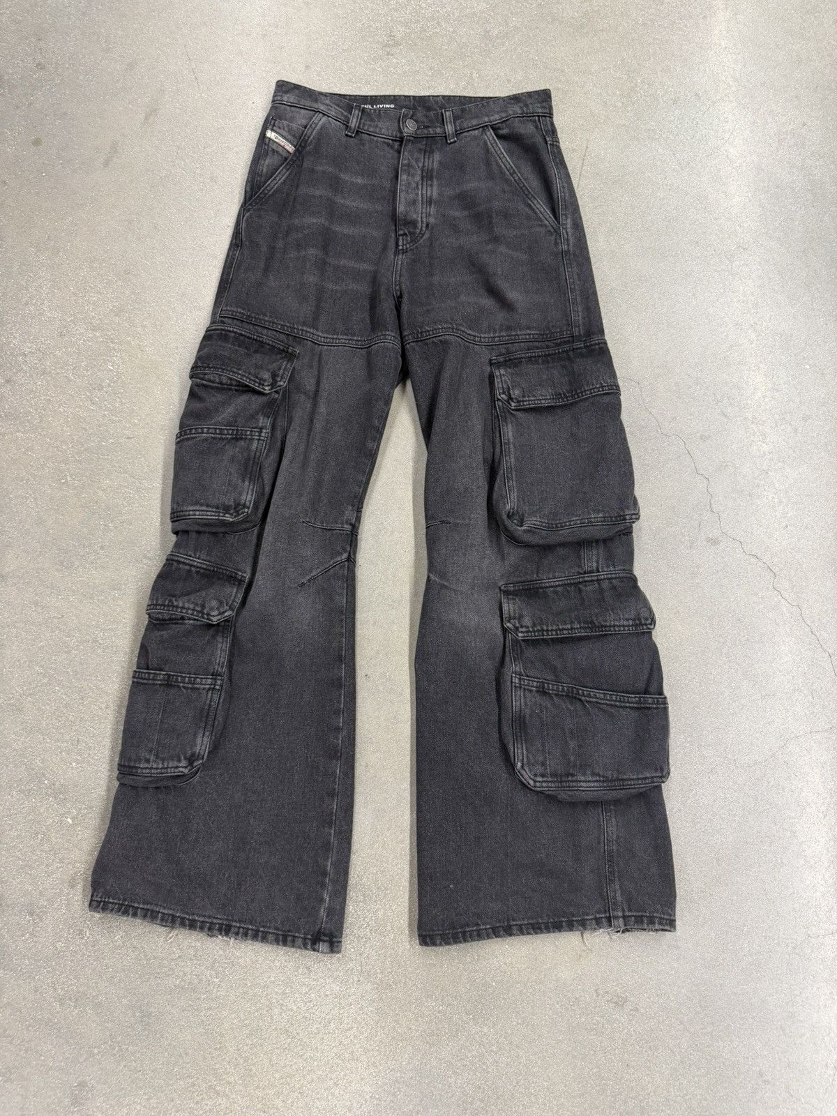 Diesel Diesel D-sire Cargo Pant Denim Size US 30 / EU 46 - 1 Thumbnail
