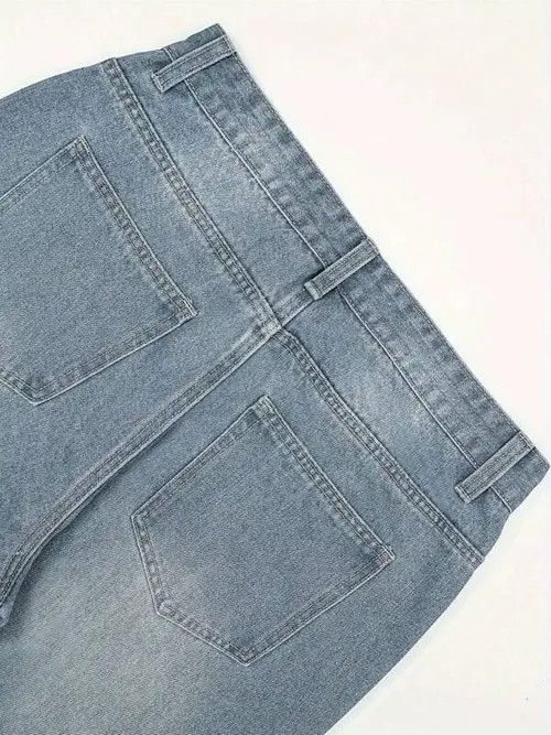 Jean VINTAGE washed retro 90s denim jeans Size US 36 / EU 52 - 3 Thumbnail