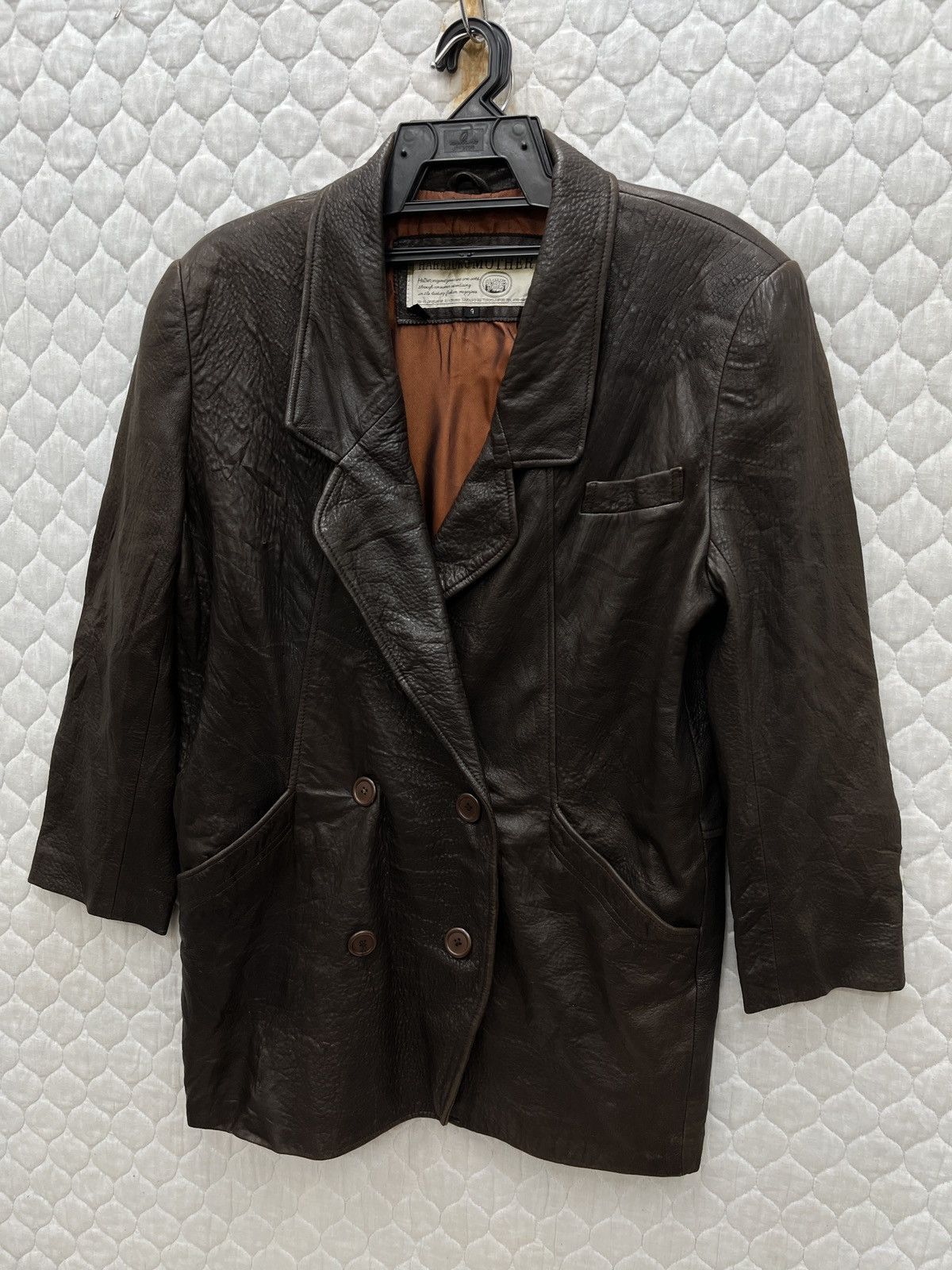 Japanese Brand 🔥🔥🔥ARCHIVE HARAJUKU MOTHER LEATHER JACKET Size M / US 6-8 / IT 42-44 - 2 Thumbnail