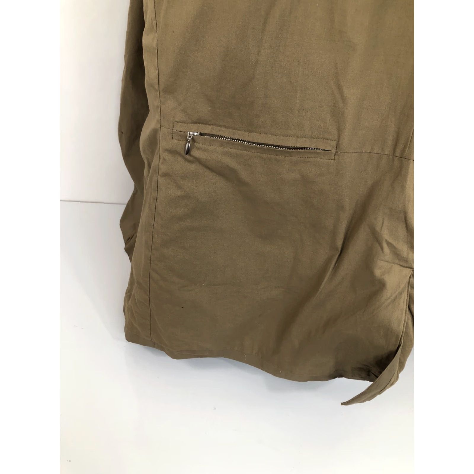 Banana Republic VINTAGE Banana Republic Safari 44L Blazer Jacket Men 44 Long Olive Greenish Brown Blazer Mens J3 Size 44R - 7 Thumbnail