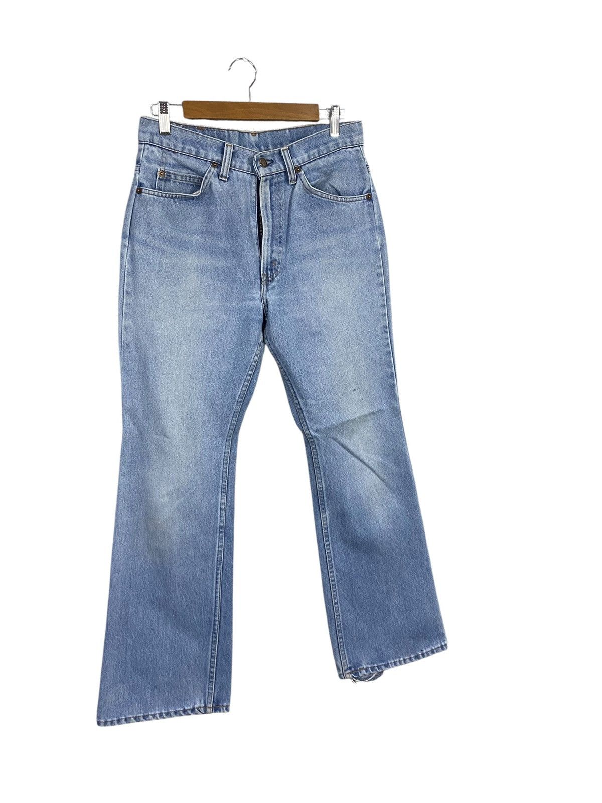 Levi's Vintage 80s levis 517 bootcut flared style button 524 Size US 30 / EU 46 - 3 Thumbnail