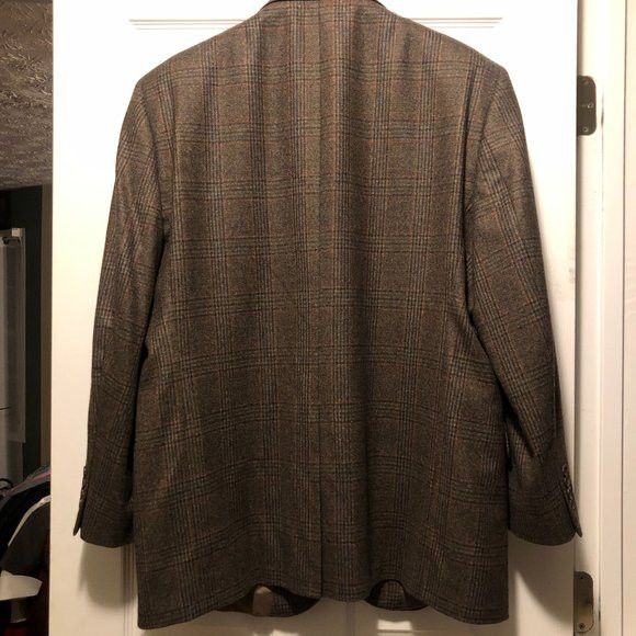 Daniel Cremieux DANIEL CREMIEUX BIG&TALL MEN'S WOOL SPORT COAT BLAZER SZ:48R Size 48R - 5 Thumbnail
