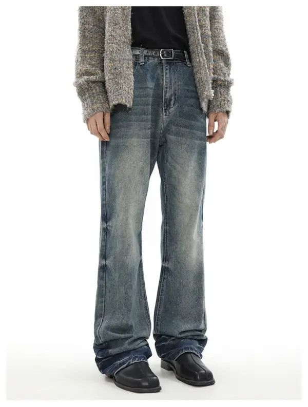 VIBE bootcut flared grunge washed jeans Size US 30 / EU 46 - 1 Thumbnail