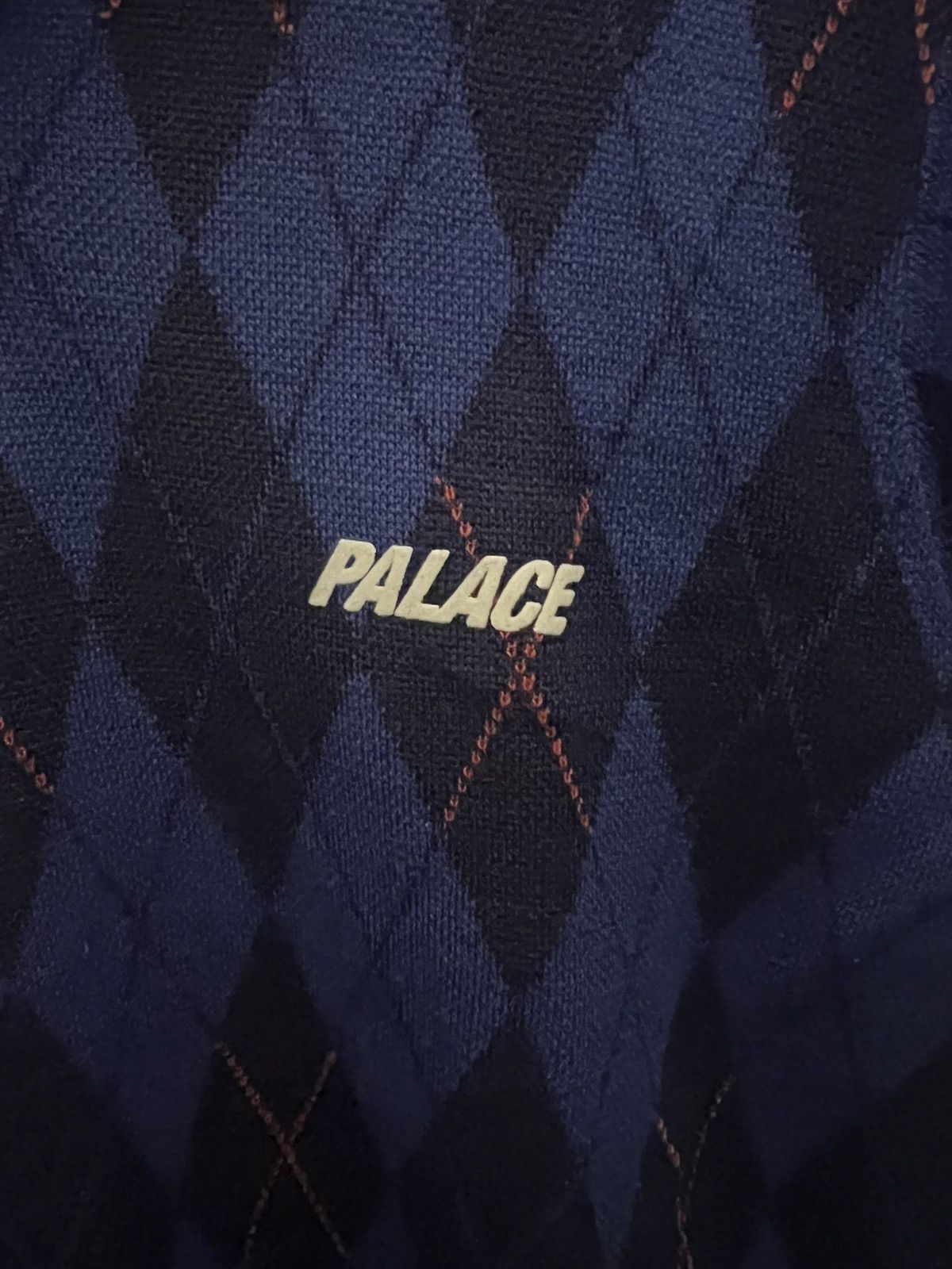 Palace Palace Pargyle Knit Polo Size US M / EU 48-50 / 2 - 2 Thumbnail