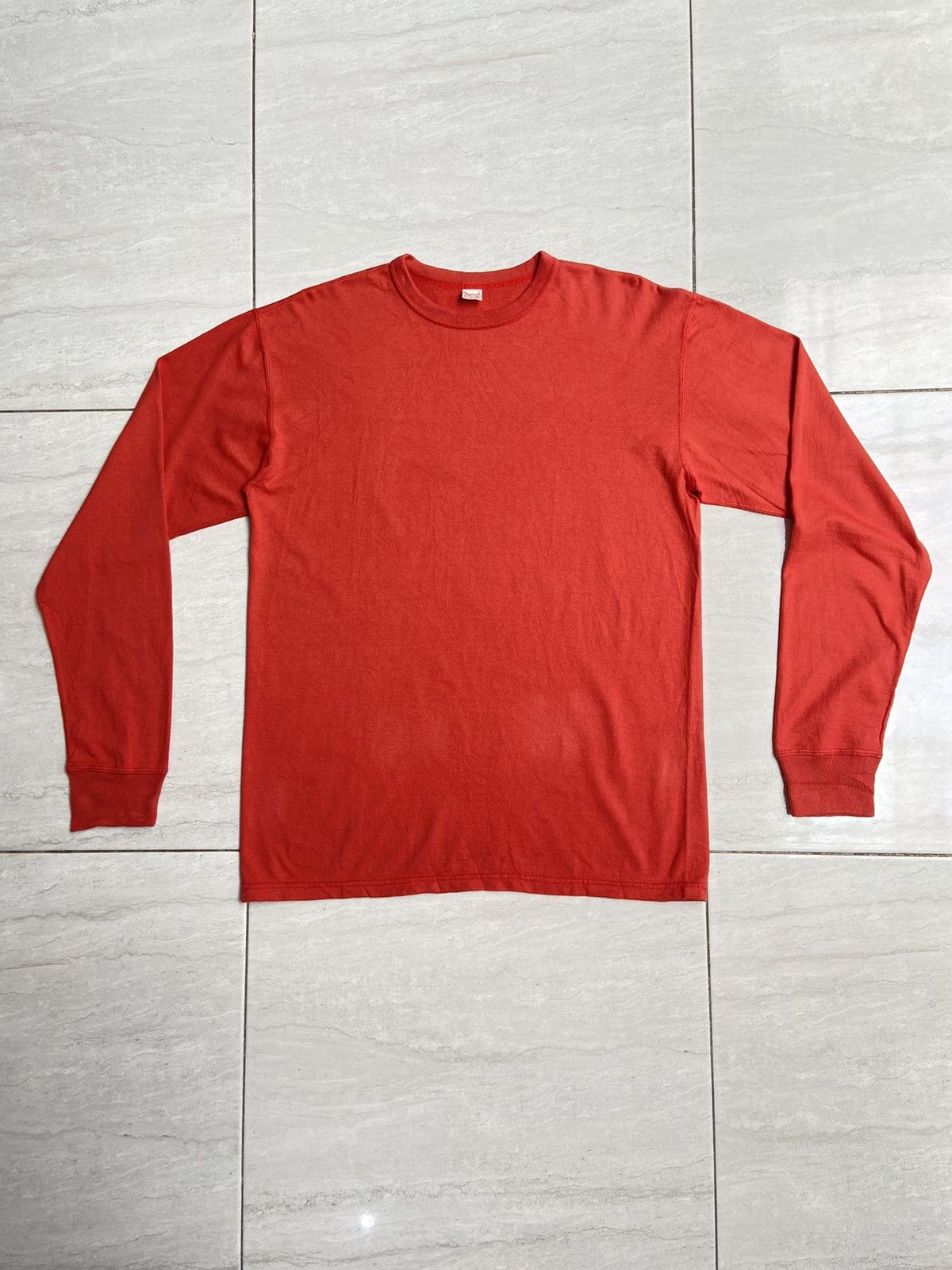 THE FLAT HEAD Orange Sweatshirt