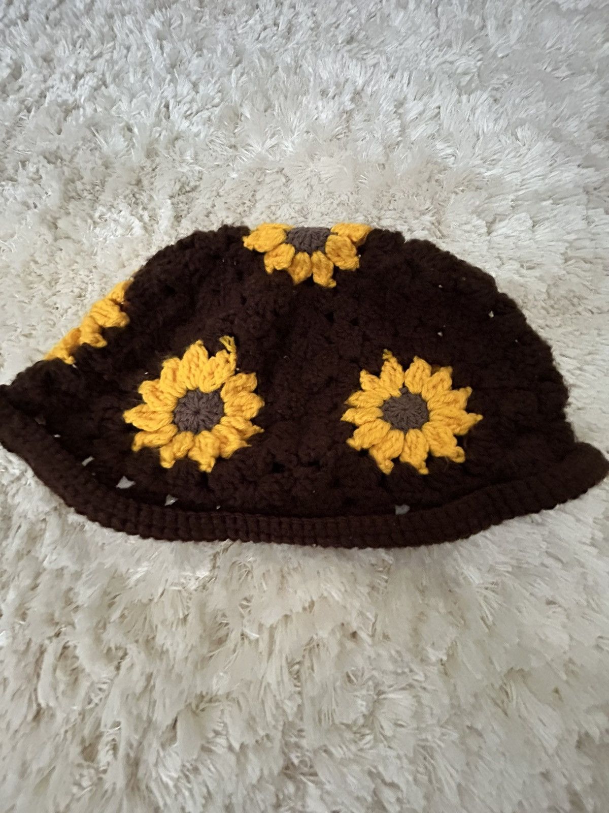 Advisry Clothing Sunflower knit hat Size ONE SIZE - 2 Thumbnail