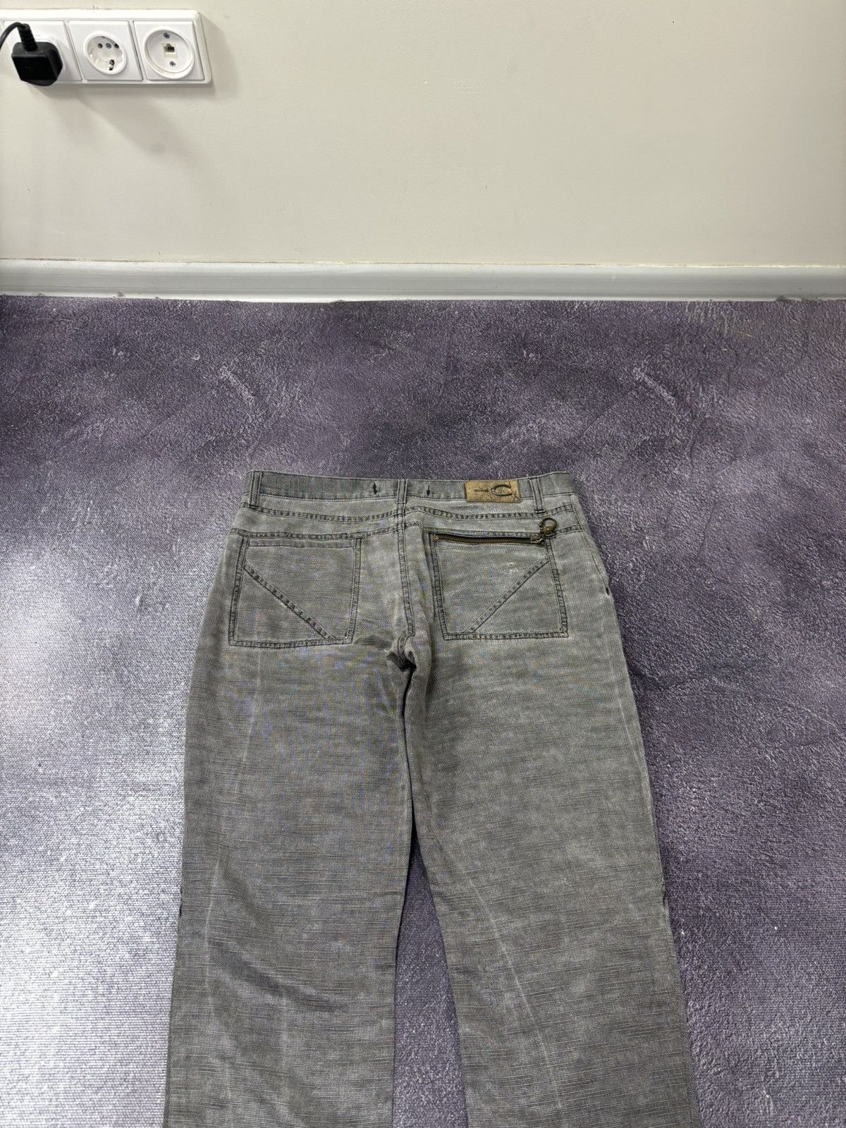 Just Cavalli Vintage Just Cavalli Gothic Avant Garde Rare Archival Jeans Size 36" / US 14 / IT 50 - 6 Thumbnail