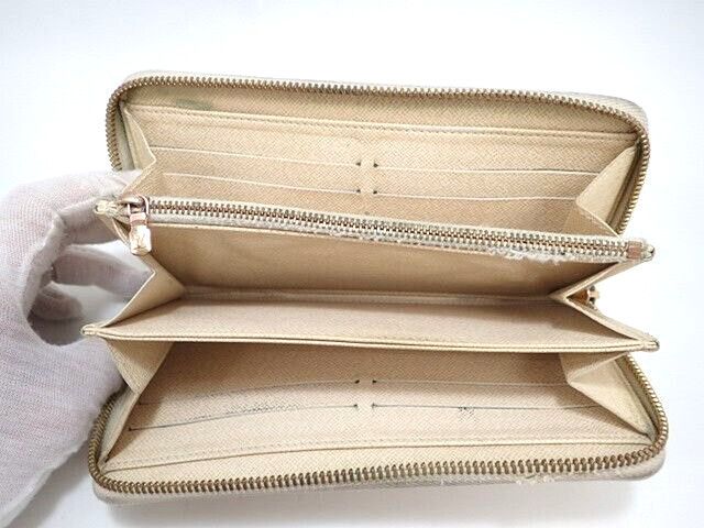 Louis Vuitton LV Zippy Wallet Damier Azur Canvas N60019 Size ONE SIZE - 9 Thumbnail