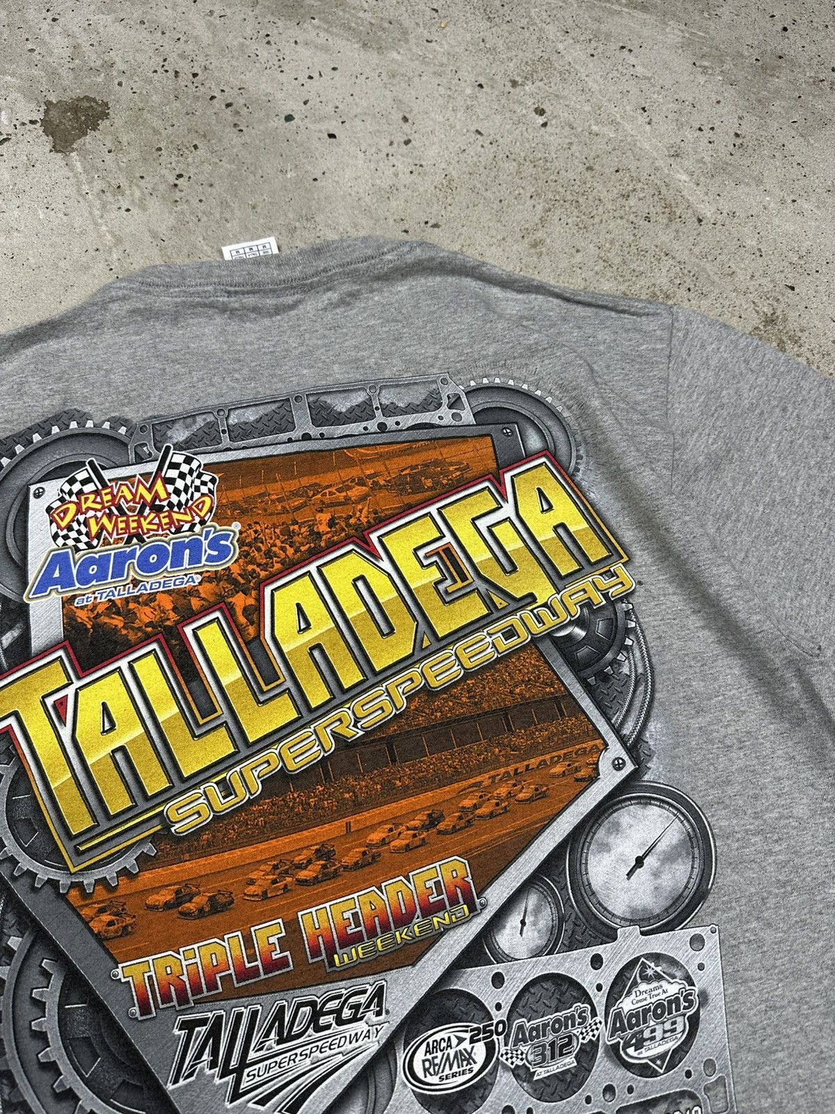 Chase Authentics Vintage Chase Authentics Nascar Talladega Racing Tee Size US M / EU 48-50 / 2 - 13 Thumbnail