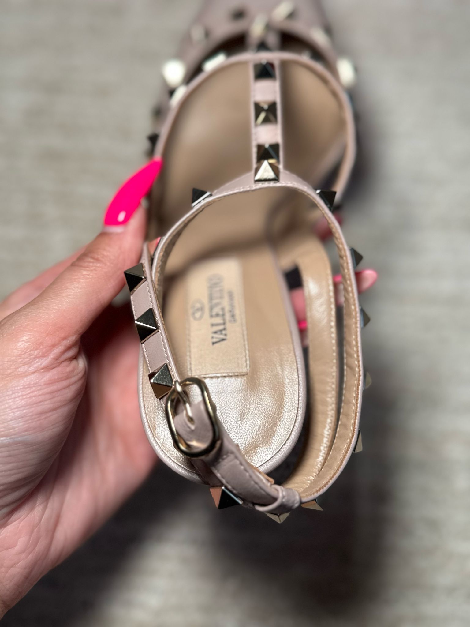 Valentino VALENTINO ANKLE STRAP Size US 8 / IT 38 - 24 Thumbnail