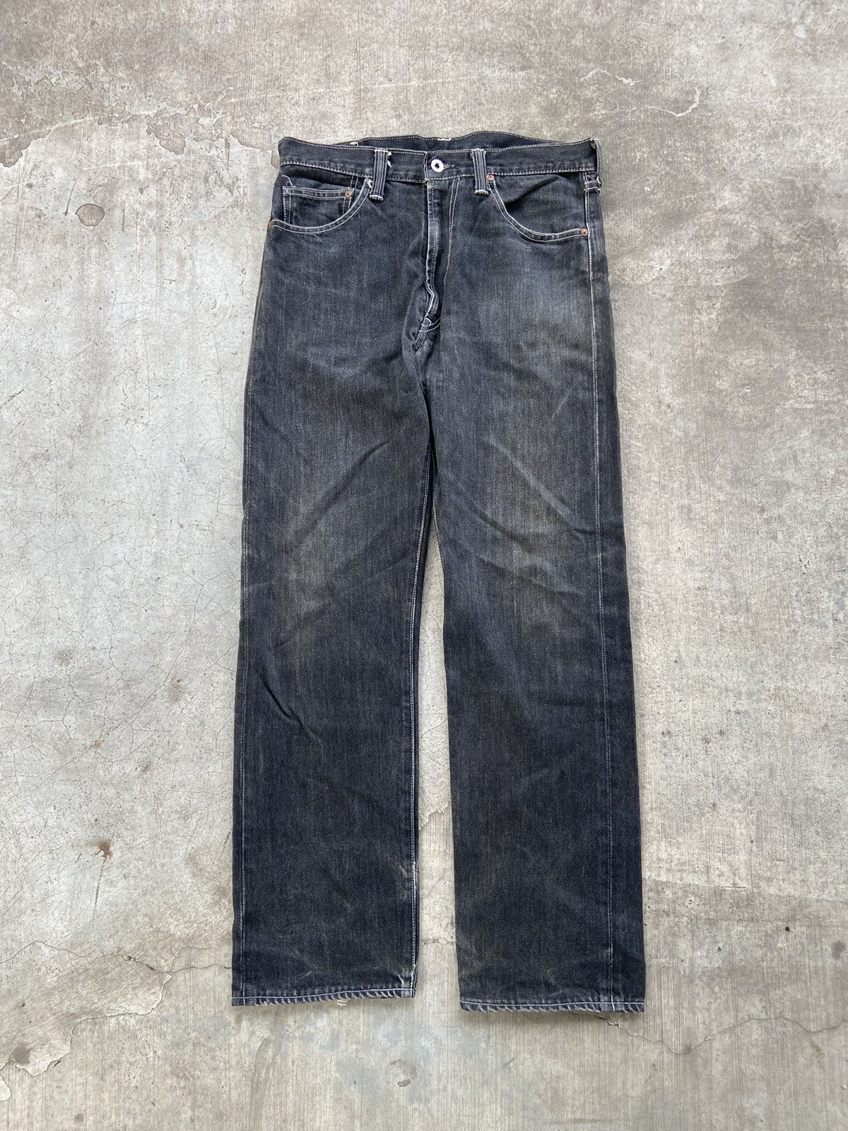 Post Overalls Vintage 2000’s Post Overalls Synchro System Denim Pants Size US 32 / EU 48 - 1 Thumbnail