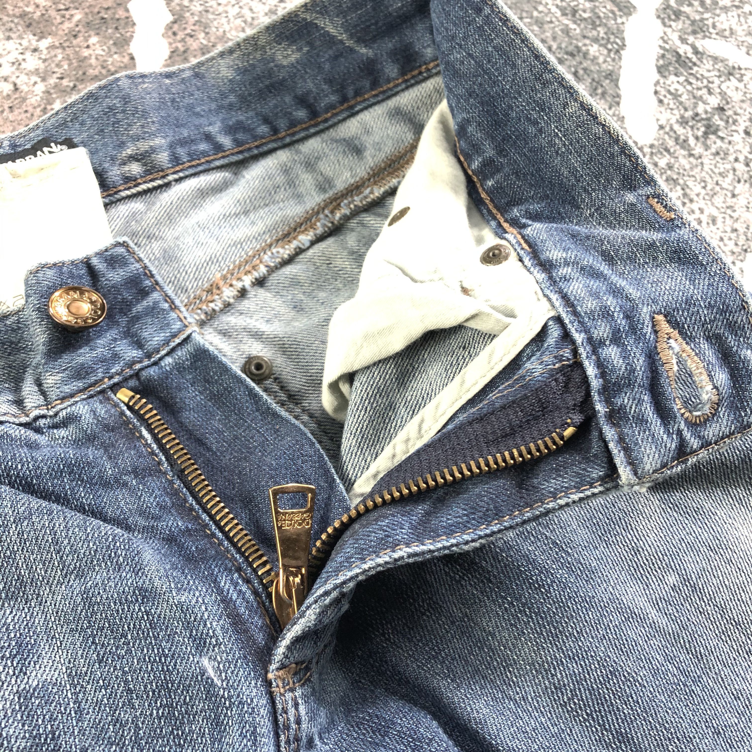 Dolce & Gabbana Dolce & Gabbana Jeans Ripped Denim KJ2275 Size US 28 / EU 44 - 7 Thumbnail