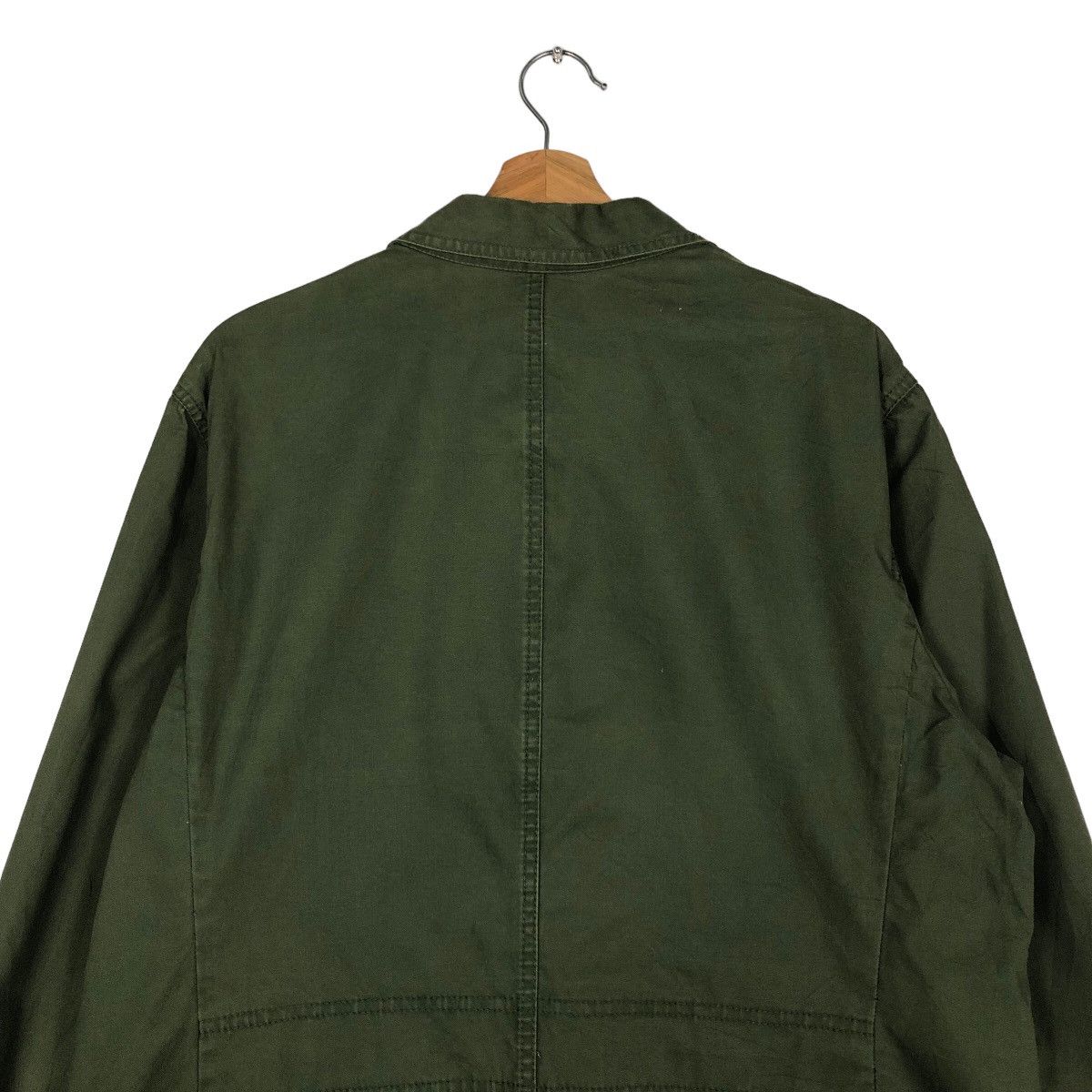 Gap 🔥Vintage Military Chore Jacket Button Gap Issey Miyake Size US XL / EU 56 / 4 - 9 Thumbnail
