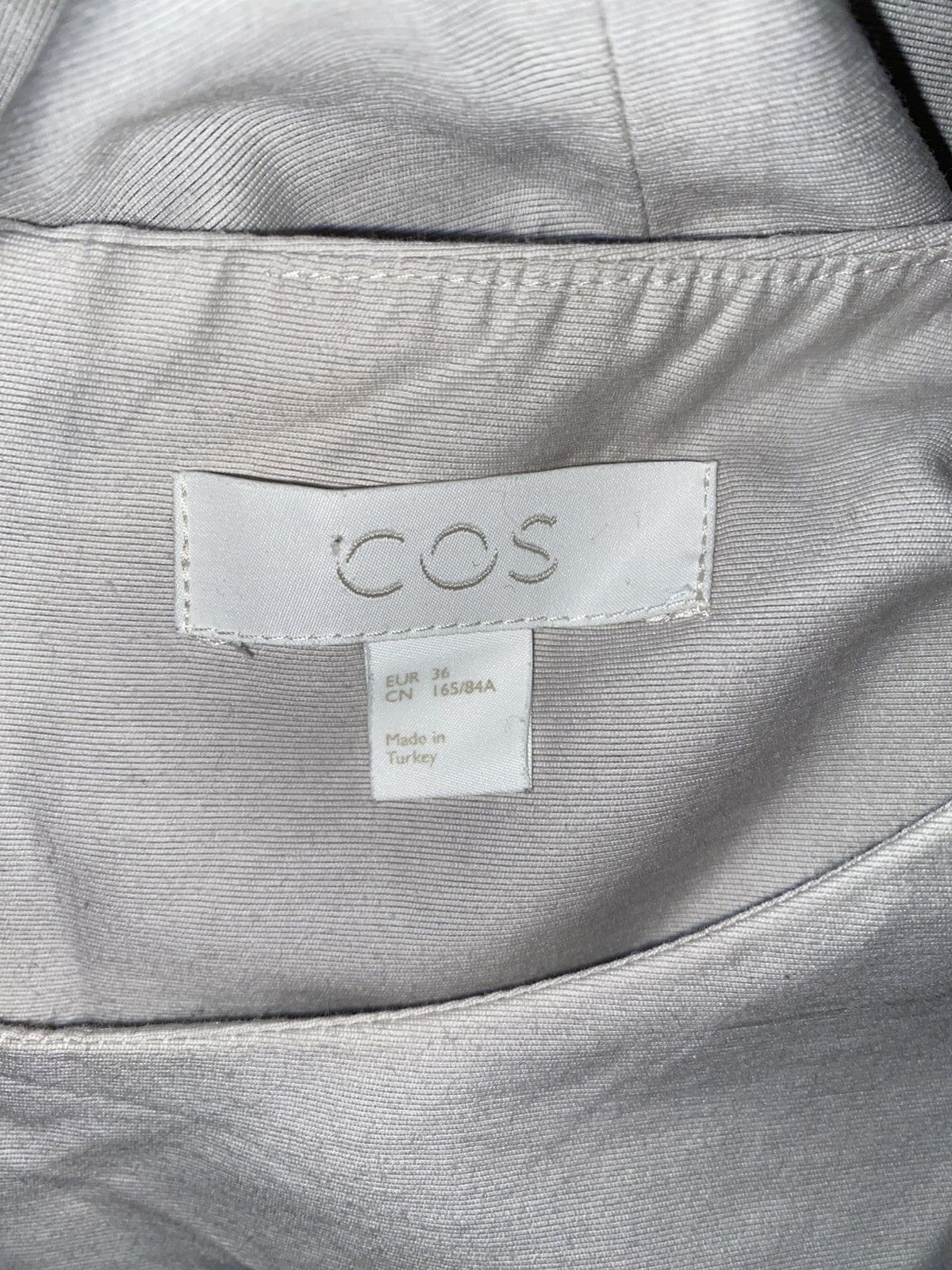 Cos COS - Knee Length Dress - White - Size 36 EU Size XS / US 0-2 / IT 36-38 - 13 Thumbnail