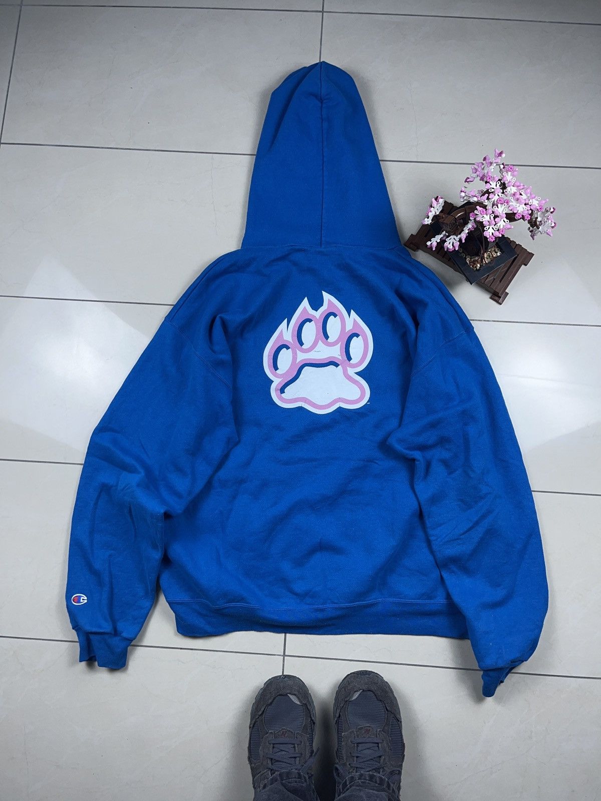 Vintage ➕ vintage UNH champion boxy college university hoodie y2k Size US XL / EU 56 / 4 - 2 Thumbnail