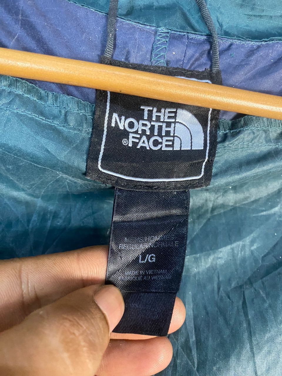 The North Face The north face windbreaker hidden hoodie jacket Size US XL / EU 56 / 4 - 7 Thumbnail