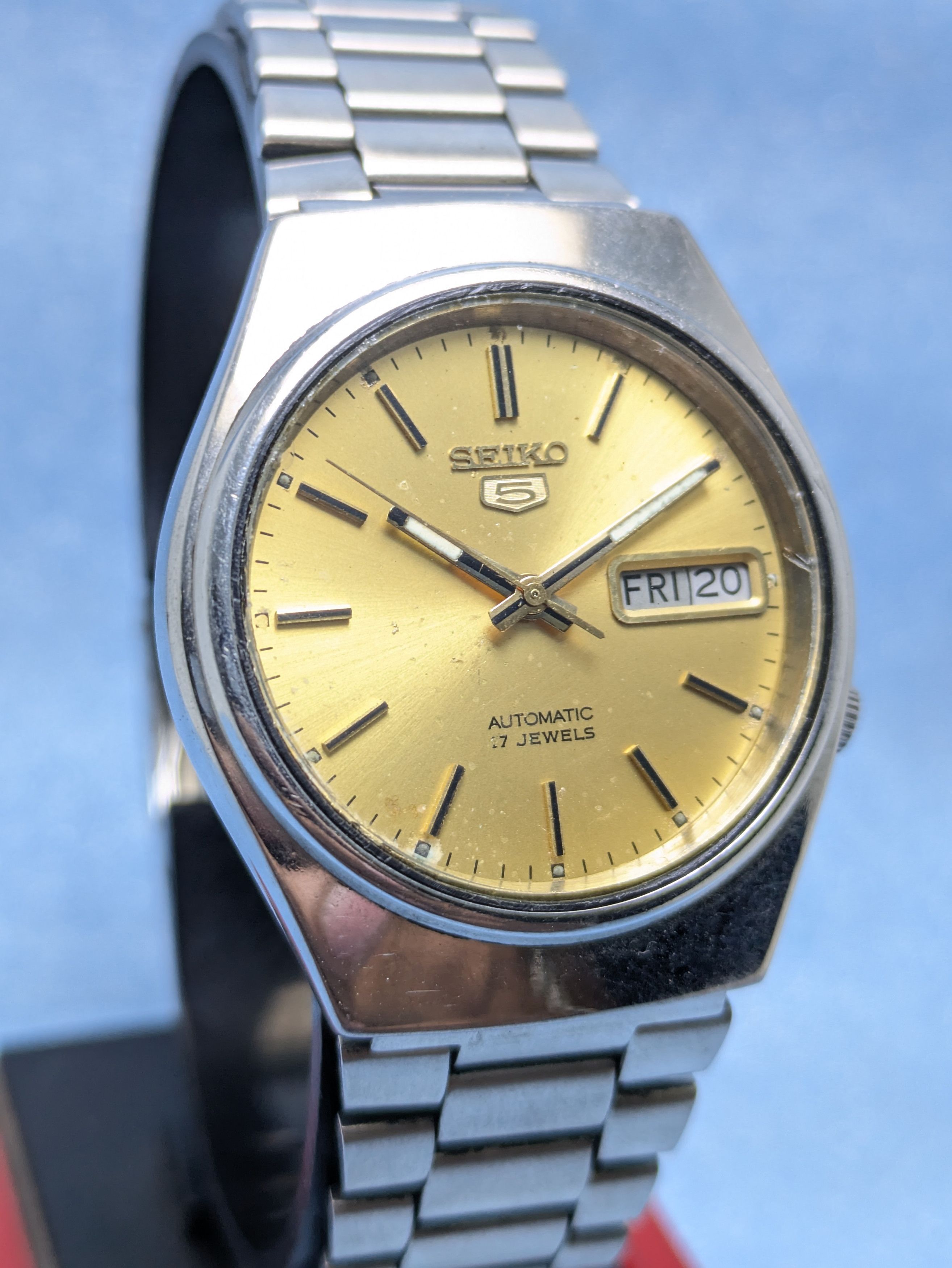 Seiko Rare Vintage Seiko 5 Automatic Day Date Movement No Size ONE SIZE - 1 Thumbnail