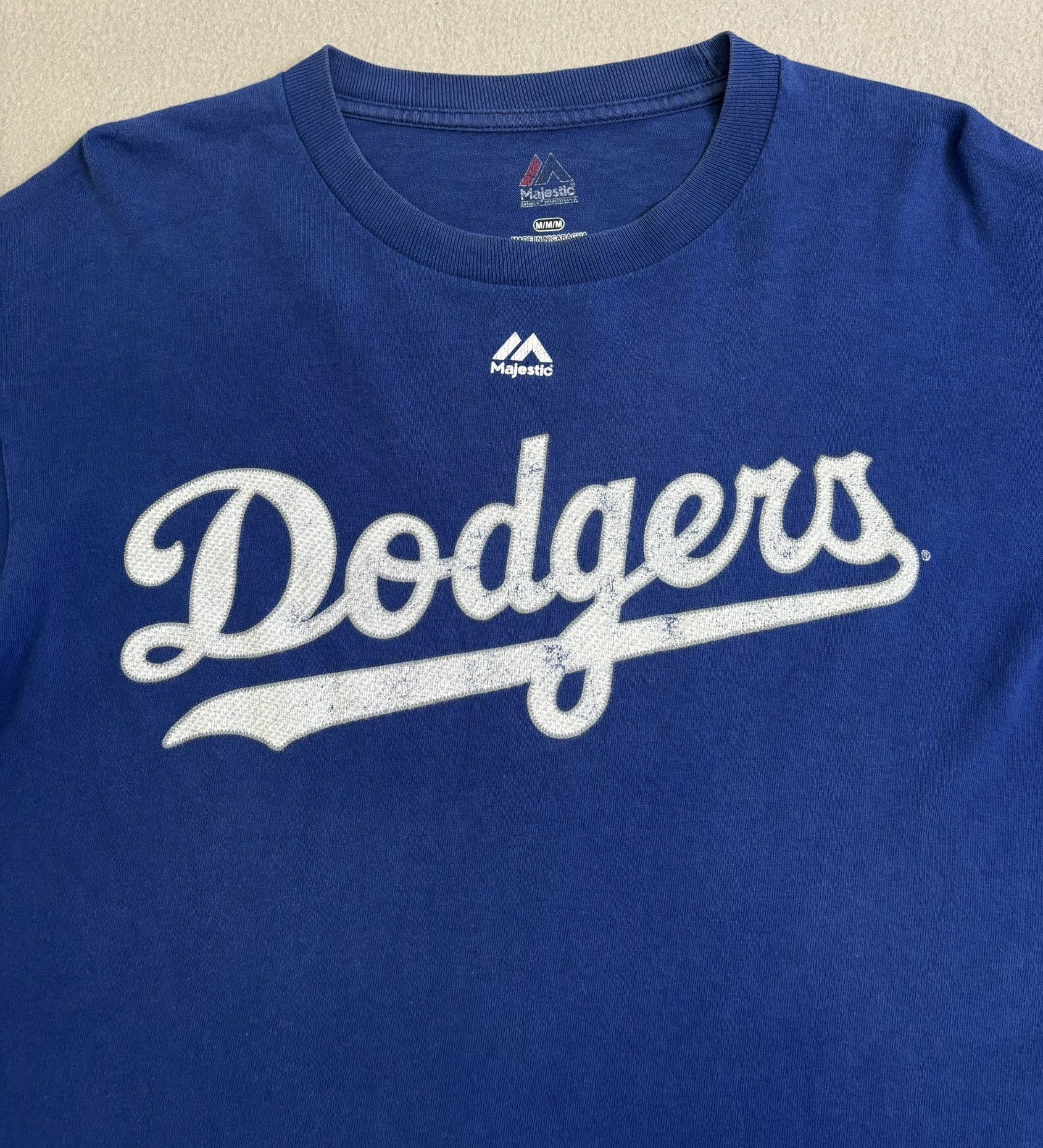Majestic Los Angeles Dodgers Crawford #3 Majestic MLB T-Shirt Size. M Size US M / EU 48-50 / 2 - 6 Thumbnail