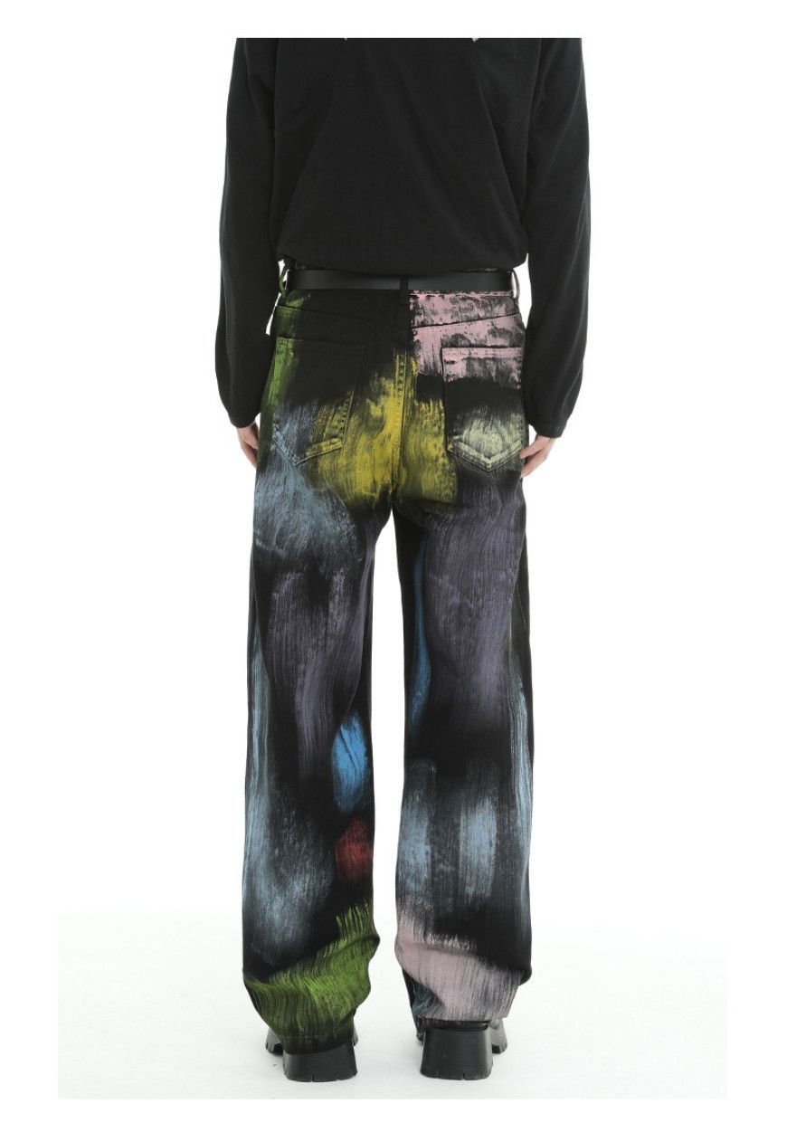 Other Unisex Painted Graffiti Jeans Size US 30 / EU 46 - 8 Thumbnail
