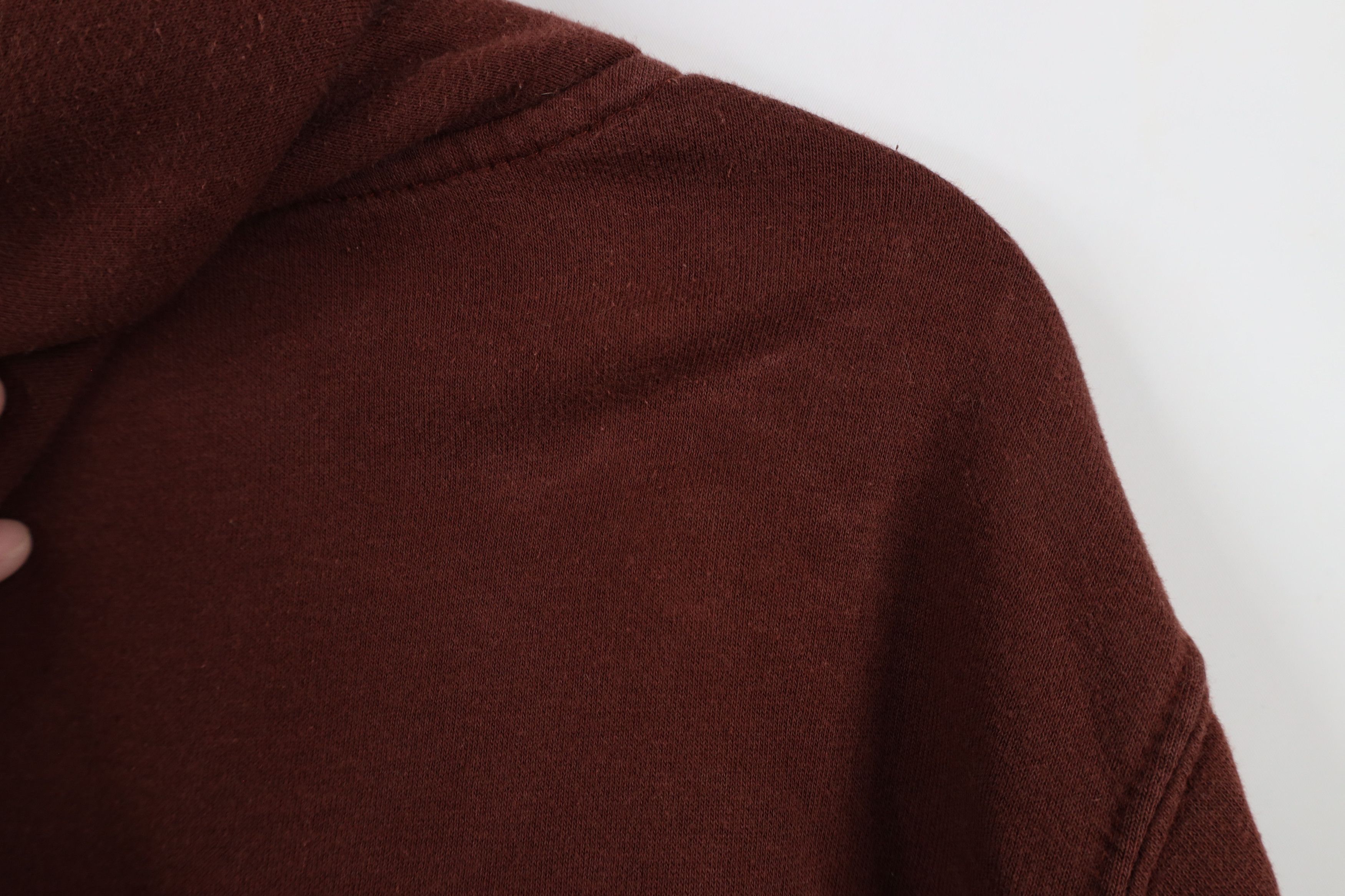 The North Face × Vintage Vintage The North Face Spell Out Big Logo Hoodie Brown Size US M / EU 48-50 / 2 - 11 Thumbnail