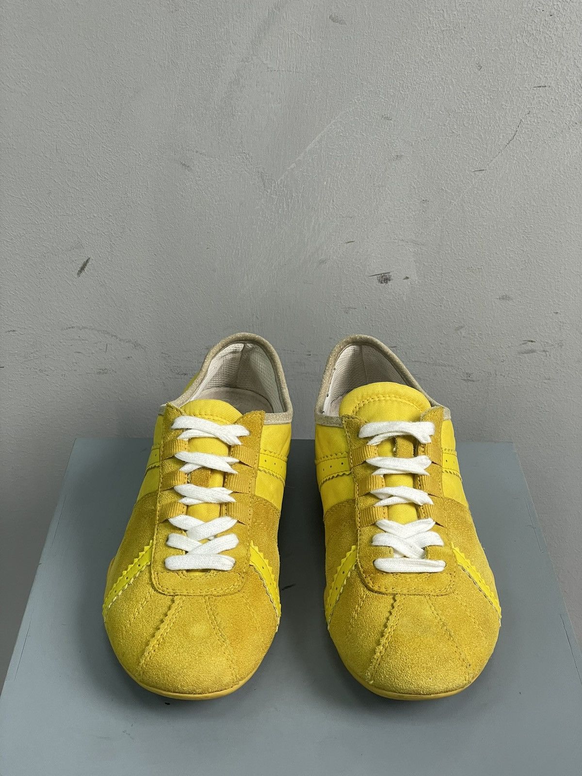 Japanese Brand Rare margiela Replica style leather low sneakers shoes y2k Size US 7.5 / EU 40-41 - 3 Thumbnail