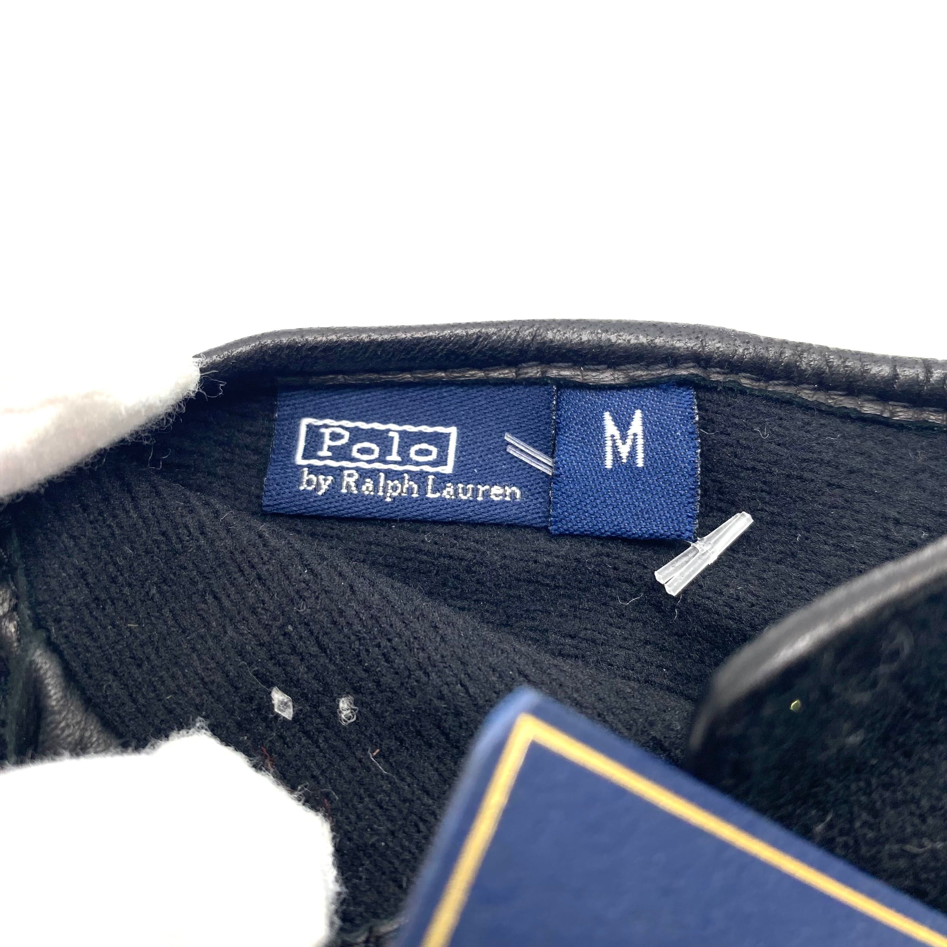 Polo Ralph Lauren Polo Ralph Lauren Leather Glove Black M Size Size ONE SIZE - 6 Thumbnail