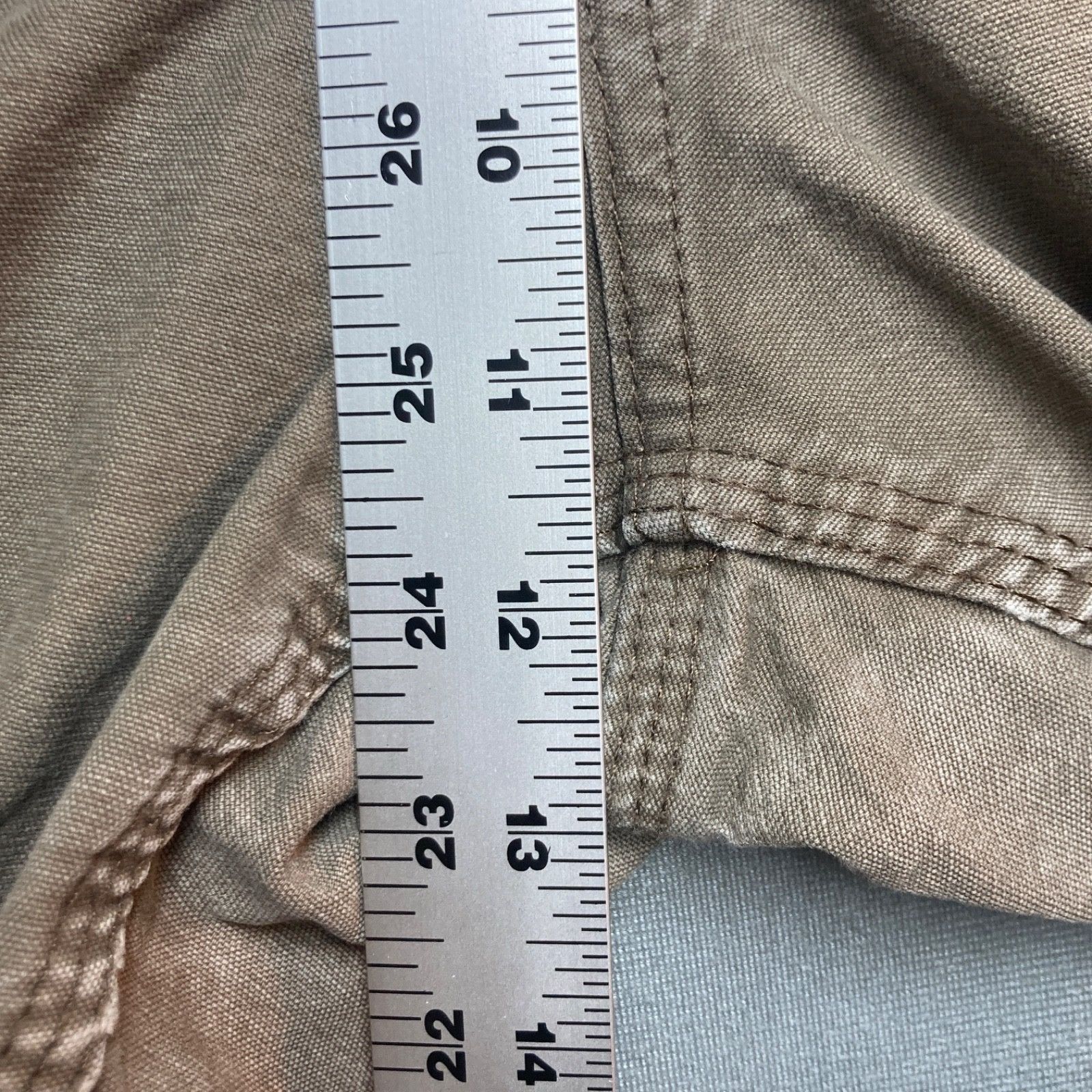 Carhartt Carhartt B151 LBR Brown Canvas Carpenter Pants 31x30 Size US 31 - 5 Thumbnail