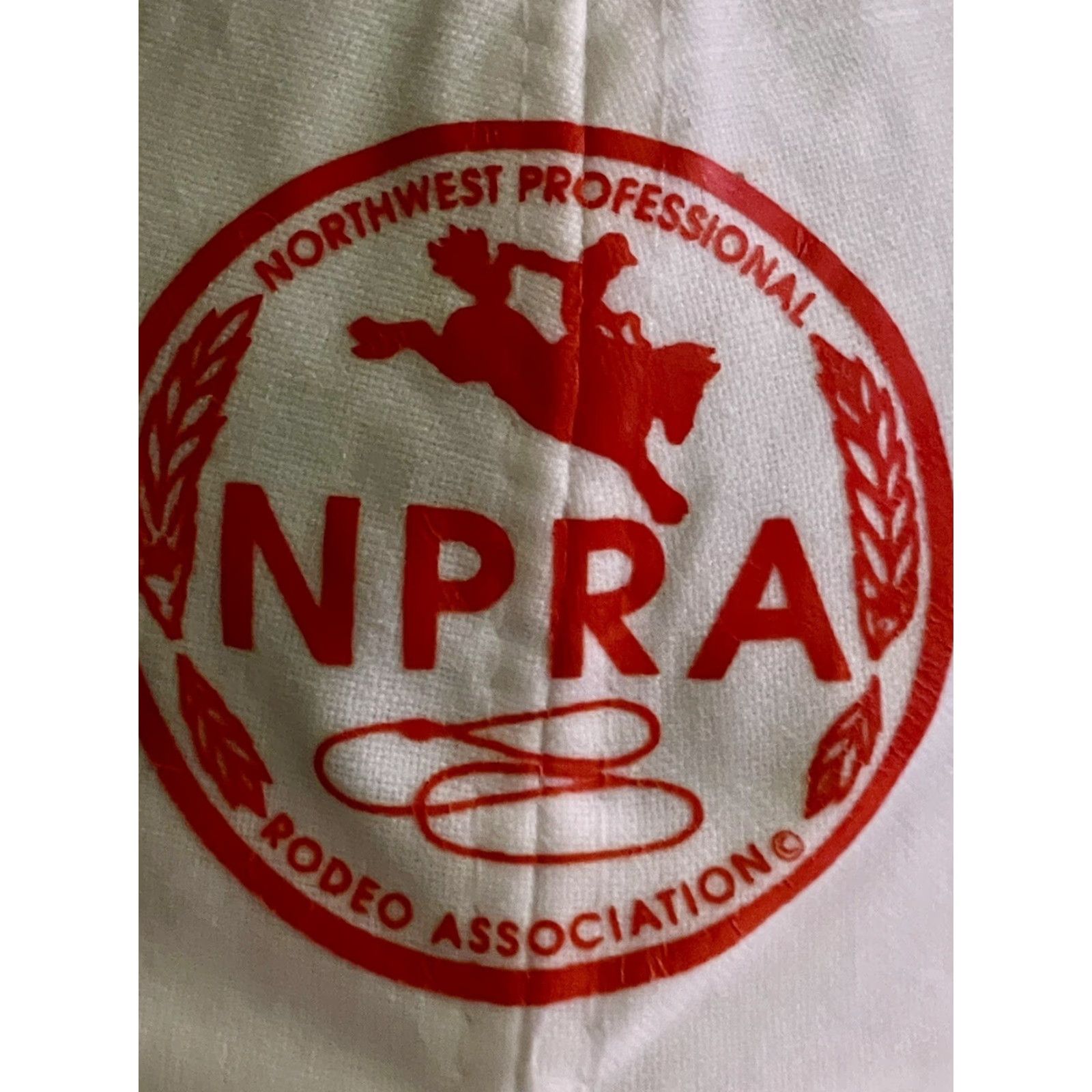 Vintage VINTAGE NPRA Rodeo Hat Snapback Baseball Cap Men Adjustable White Solid Logo Cap Size ONE SIZE - 2 Thumbnail