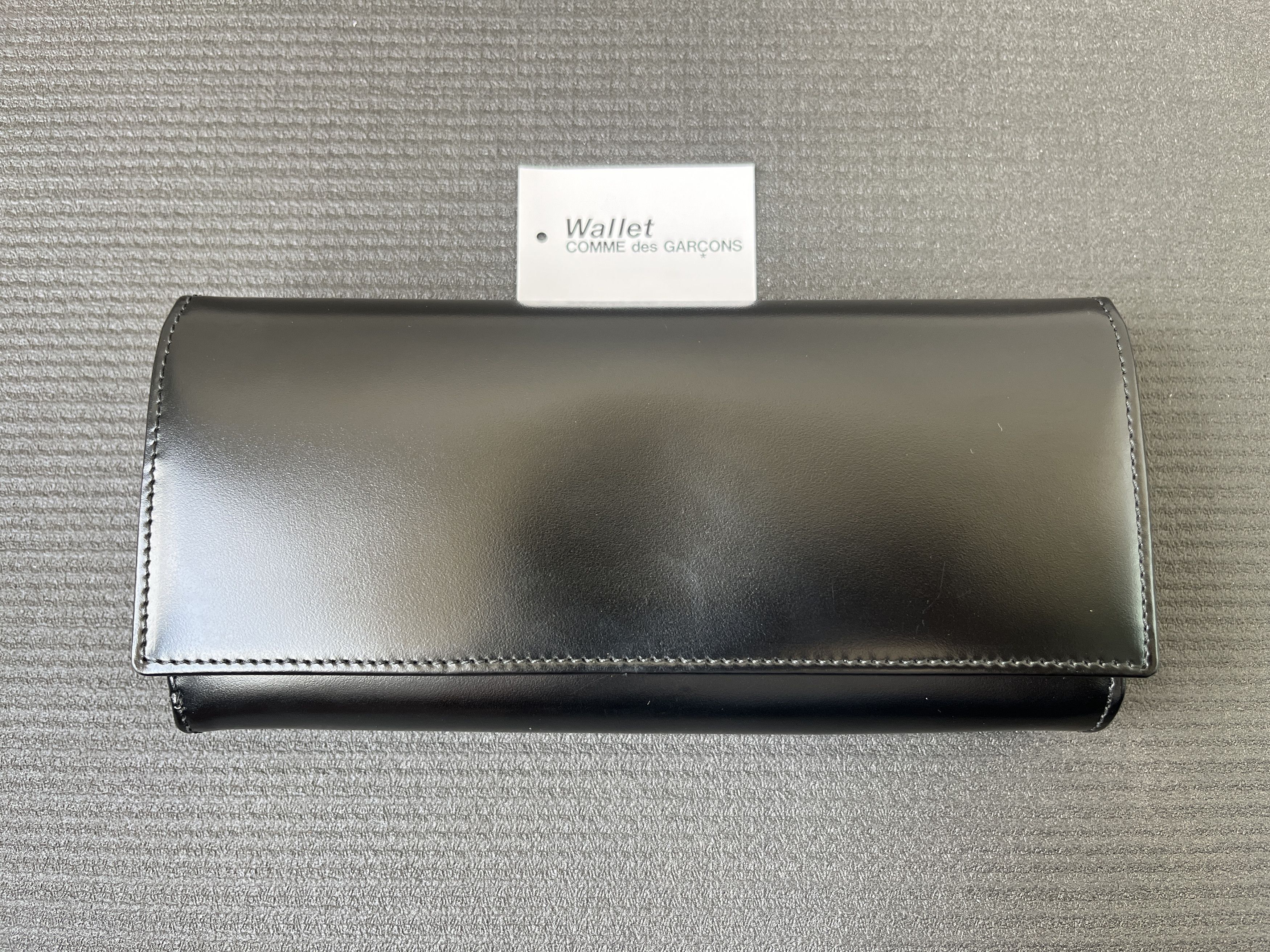 Comme des Garcons Comme des Garcons Very Black Classic Trifold Long Wallet Size ONE SIZE - 1 Thumbnail