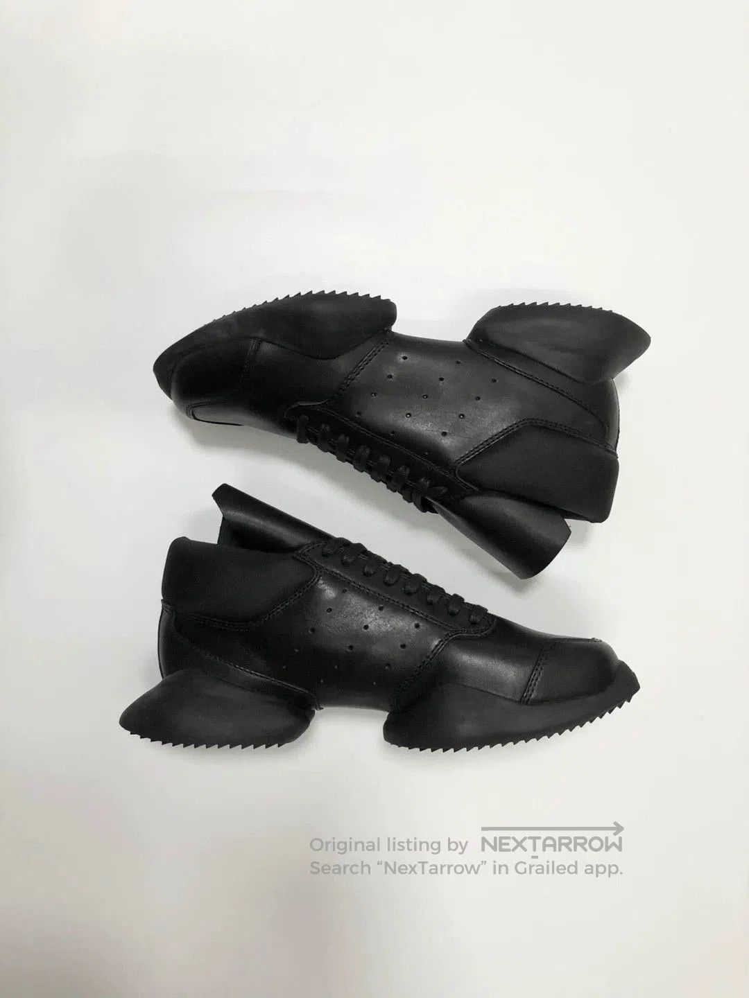 Rick Owens Rick Owens Black Low. Size US 6 / EU 39 - 7 Thumbnail