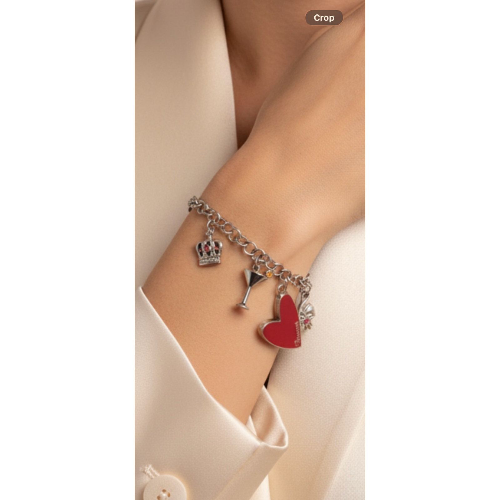 Other Vintage Fiorucci Charm Braceletadjustable size 6-8 Size ONE SIZE - 1 Thumbnail