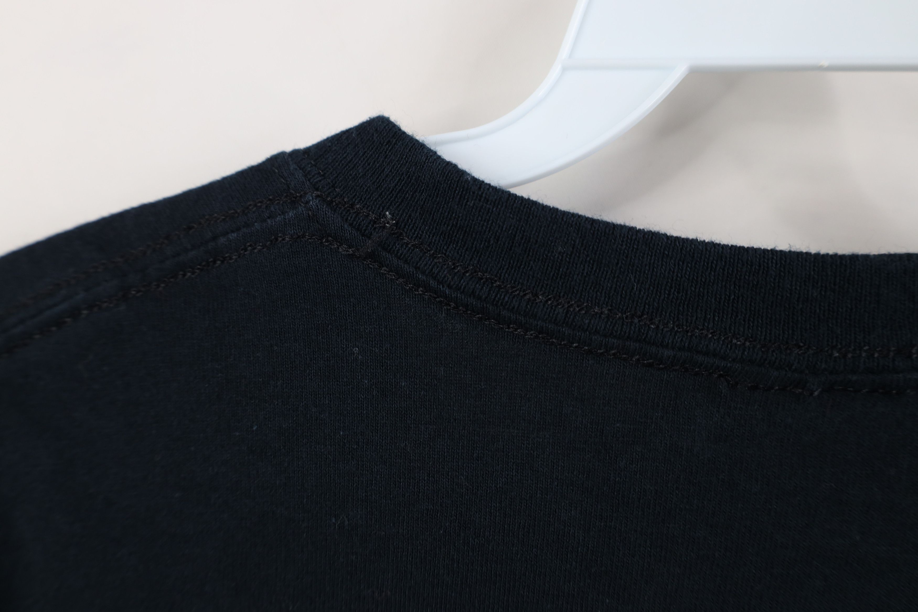 Vintage Vintage 90s Y2K Streetwear Short Sleeve T-Shirt Black Cotton Size US L / EU 52-54 / 3 - 8 Thumbnail