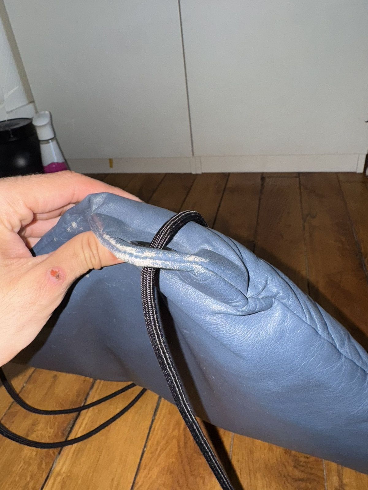 Maison Margiela Margiela backpack puffer string leather Size ONE SIZE - 9 Thumbnail
