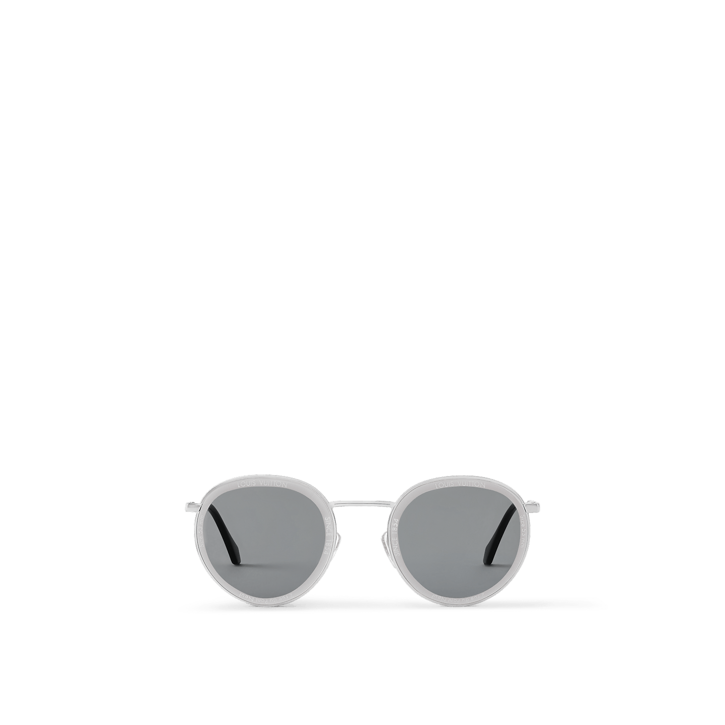 LV Super Vision Metal Round Sunglasses